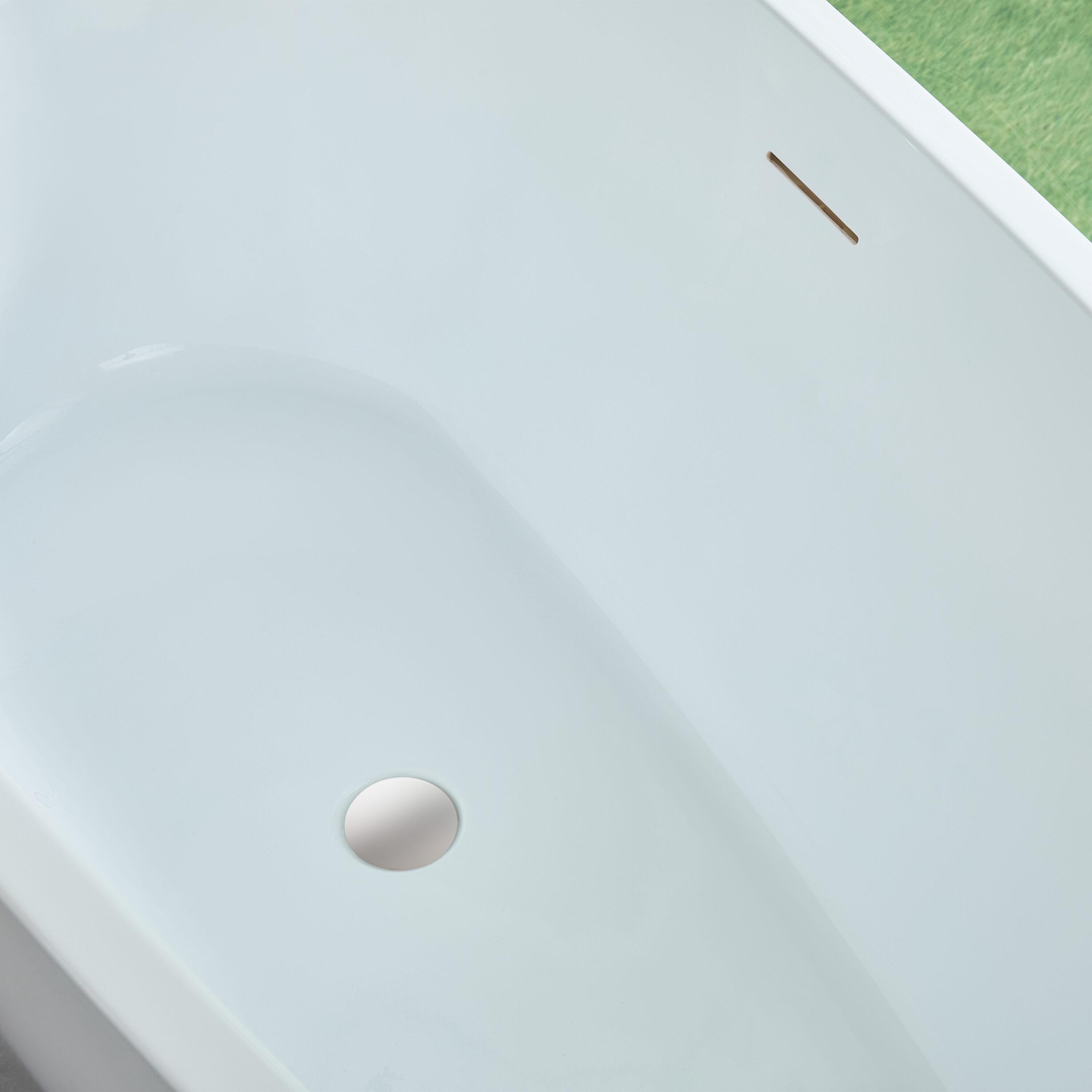 Freestanding Soaking Acrylic Bathtub
