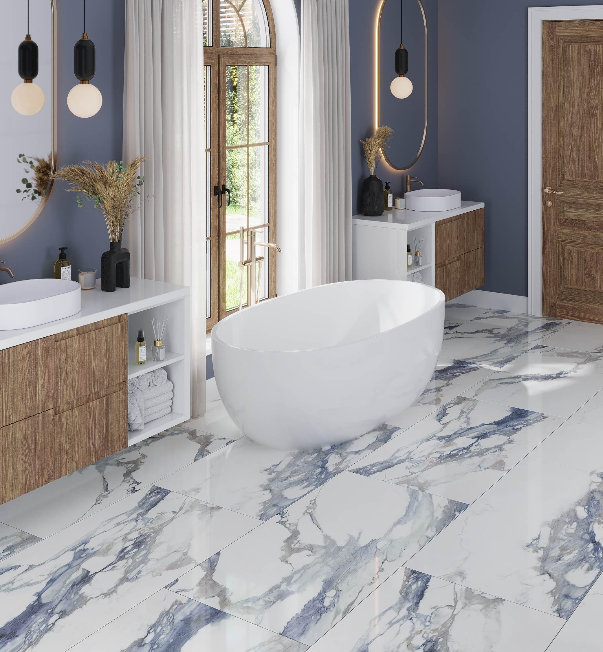 Splendor 23.62'' W x 47.25'' L Porcelain Singular Tile