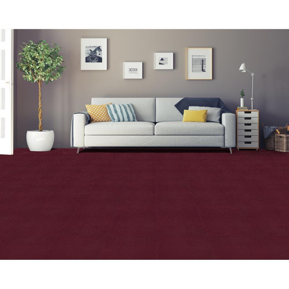 Achim Importing Co Nexus 12'' W x 12'' L Level Loop Adhesive, Peel & Stick Polyester Carpet Tile