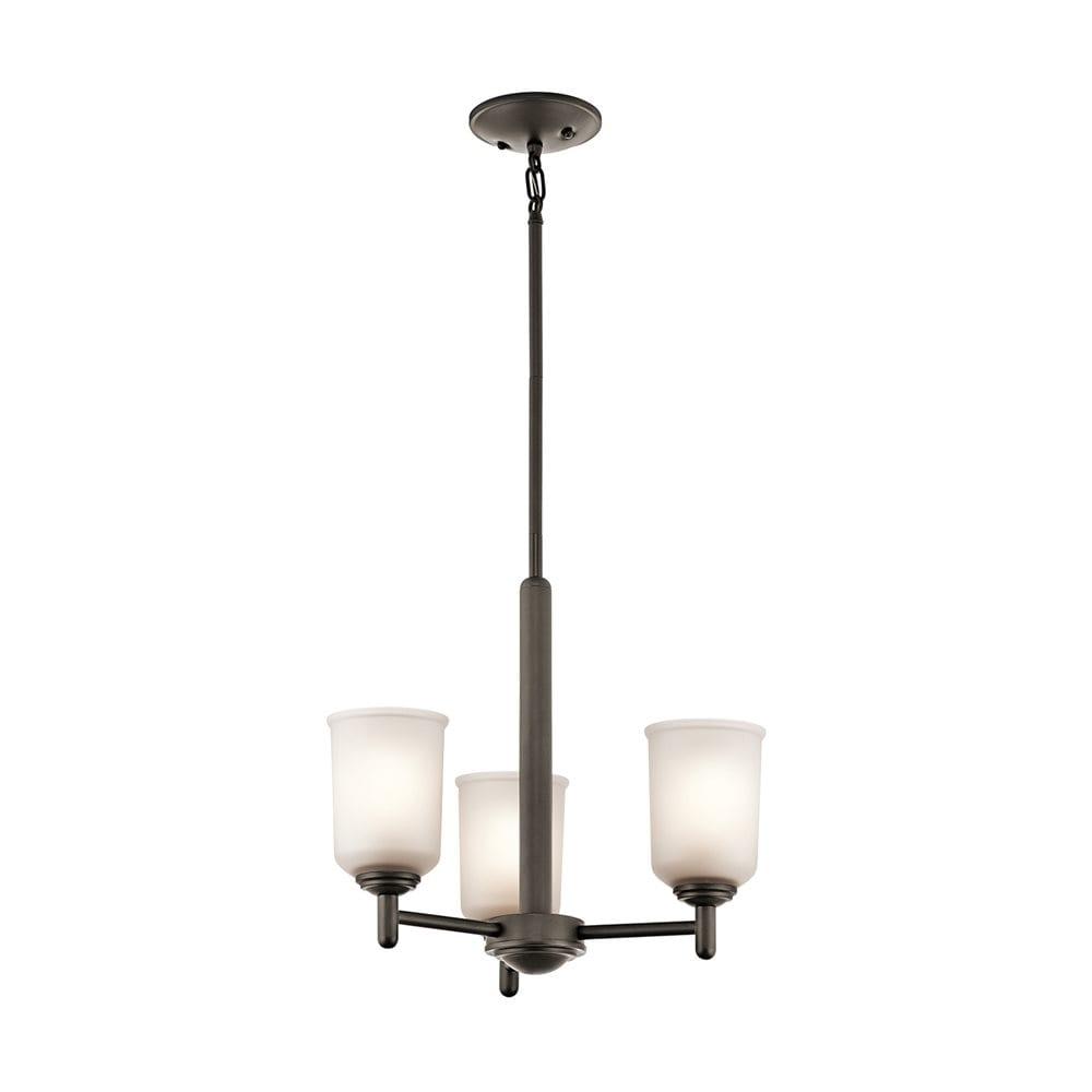 Kichler Lighting Shailene 3 - Light Chandelier in  Olde Bronze
