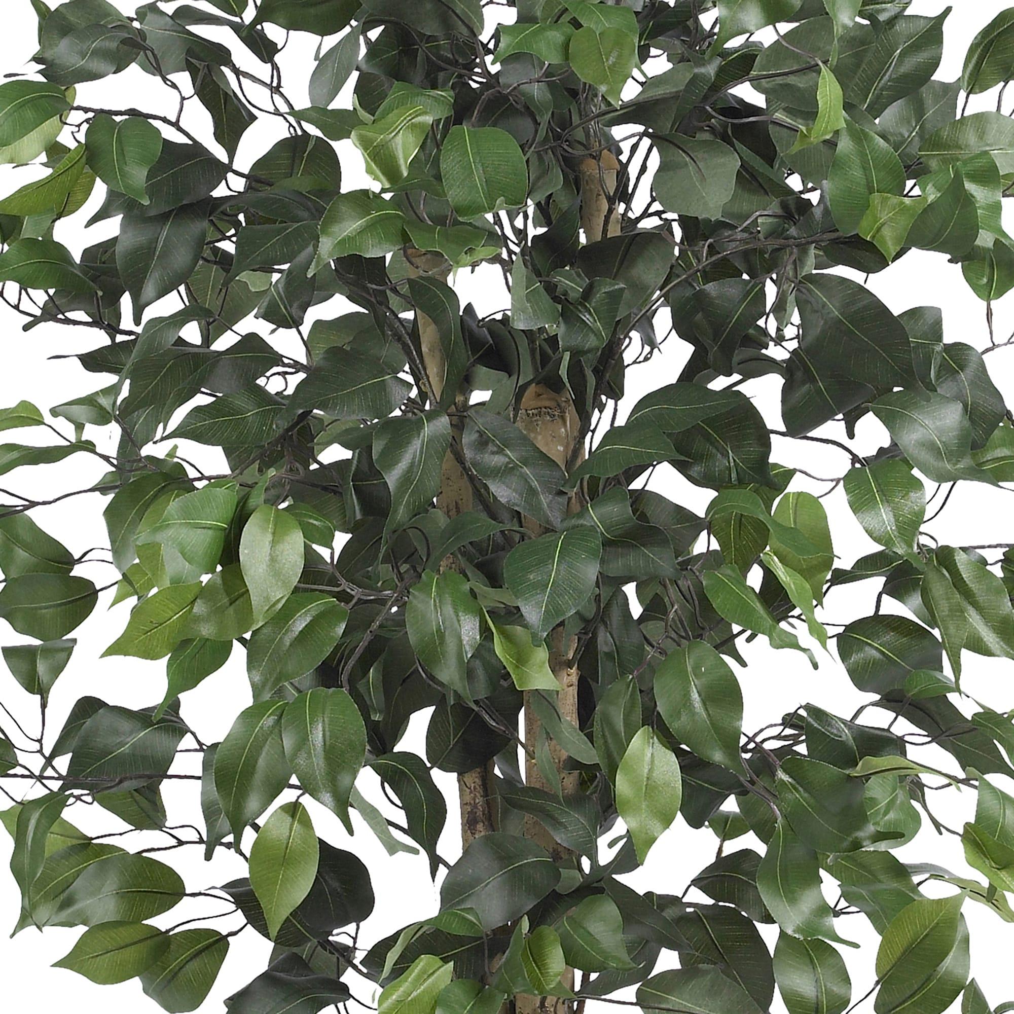 Nearly Natural 4-ft Ficus Silk Tree