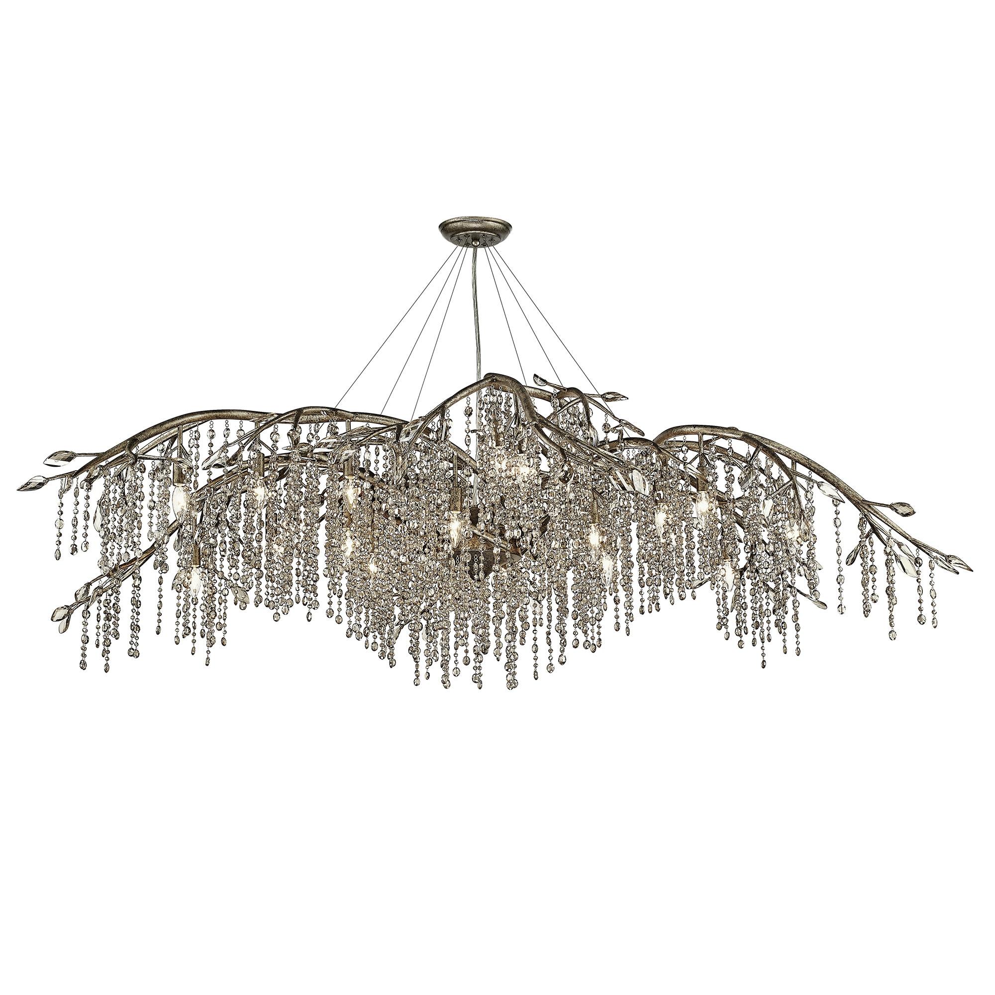 Autumn Twilight 24 - Light Glass Chandelier