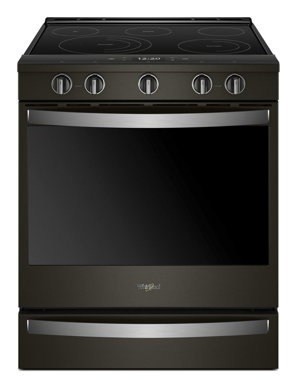 WHIRLPOOL WEE750H0HV slide in electric range