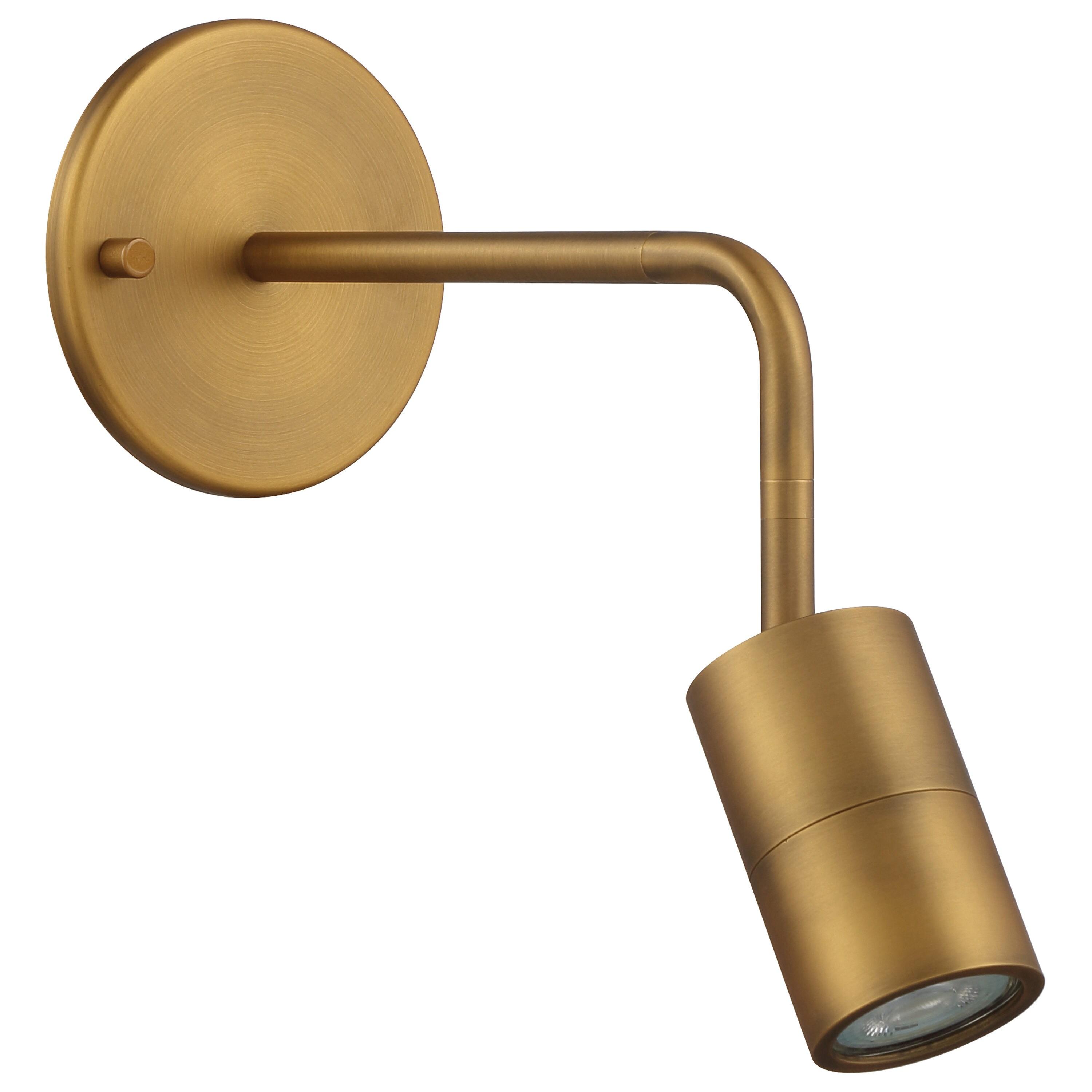 Access Lighting Cafe 1 - Light Wall Light in  Antique Brushed Brass