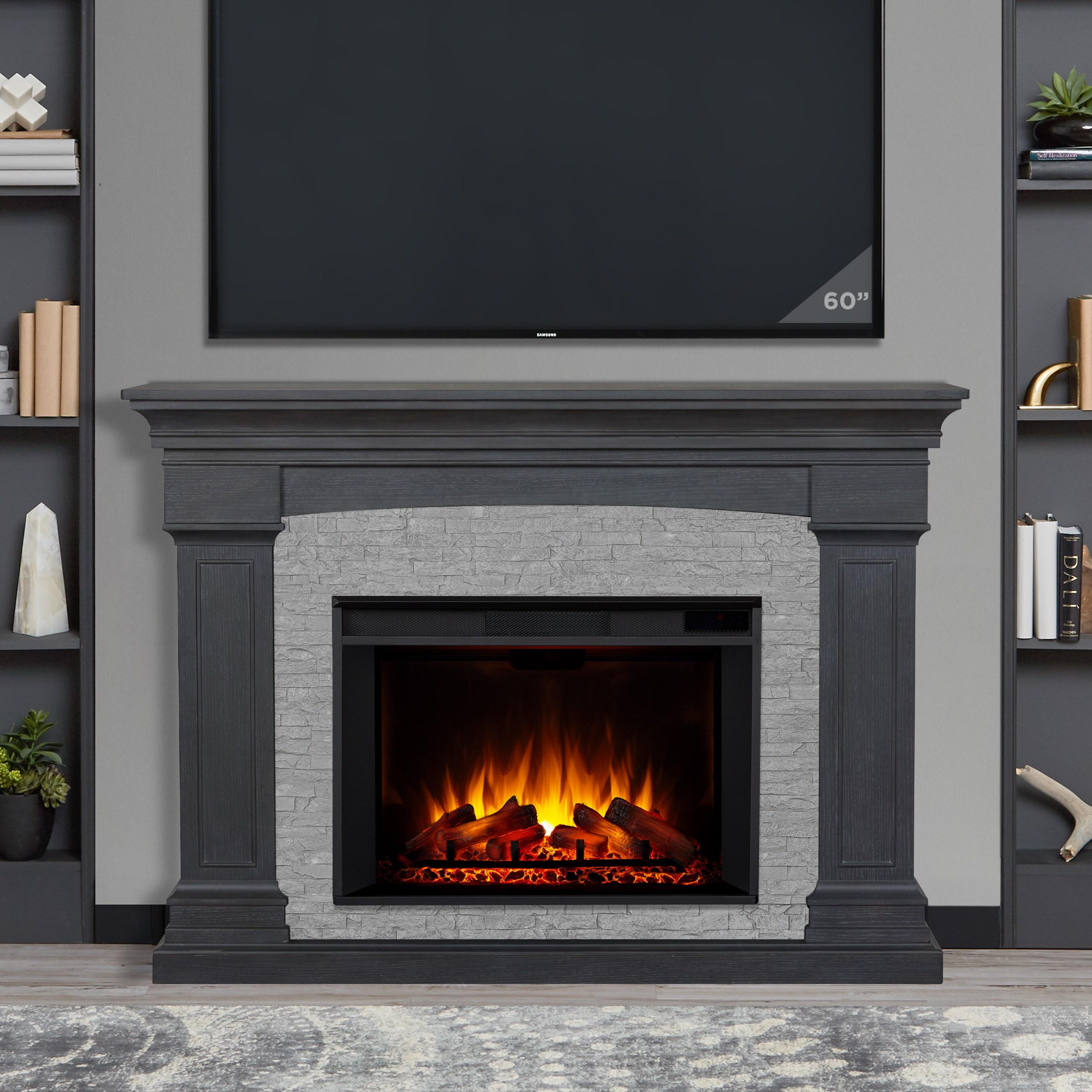 Deland 63" Grand Electric Fireplace by Real Flame