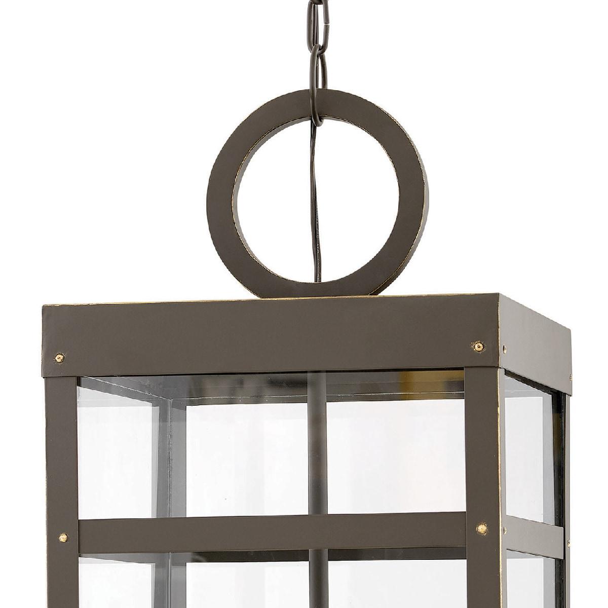 Porter 4 -Bulb 31.3" H Outdoor Hanging lantern By Lisa McDennon