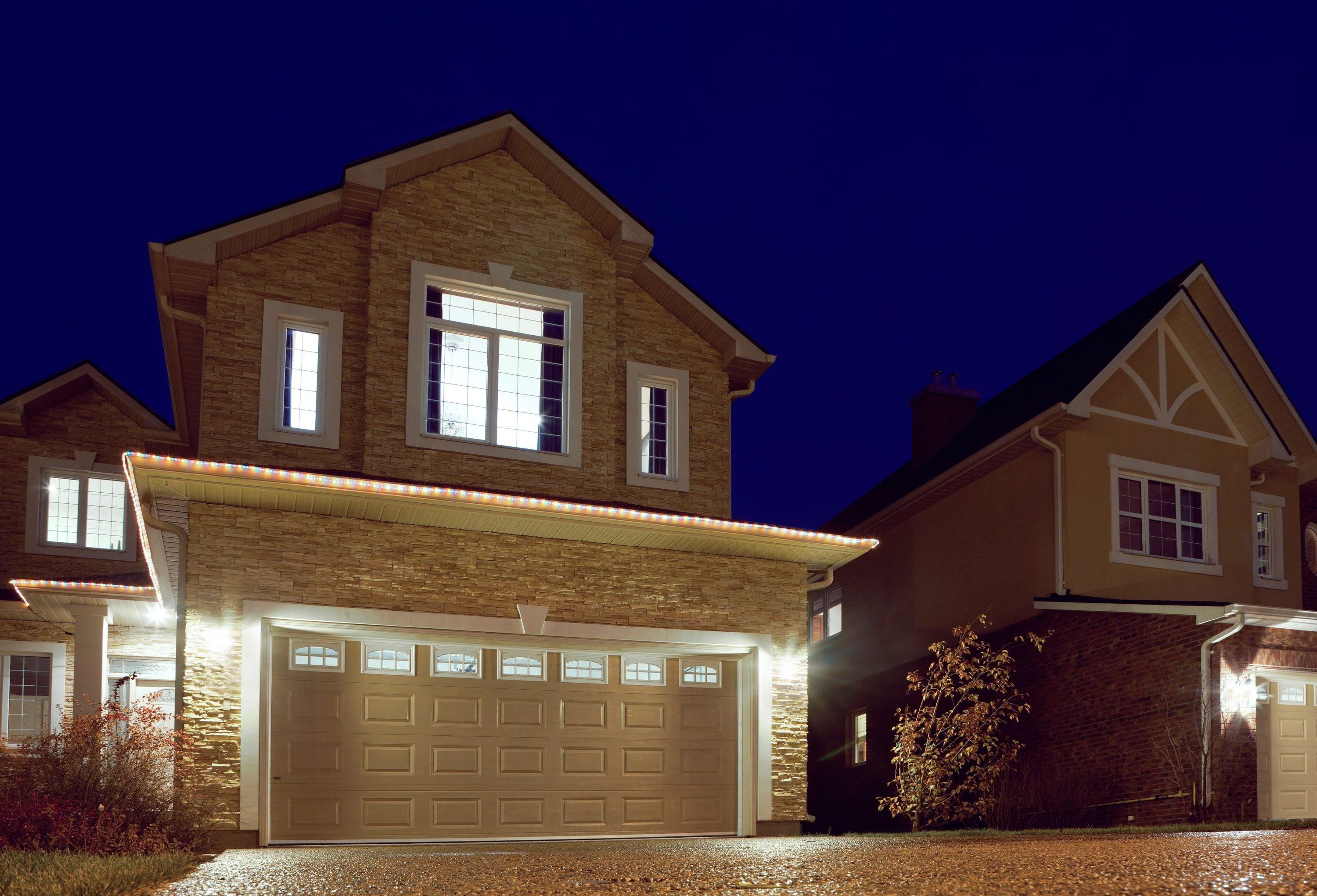 NICOR Lighting 1 - Head Hardwired Outdoor Security Flood Light
