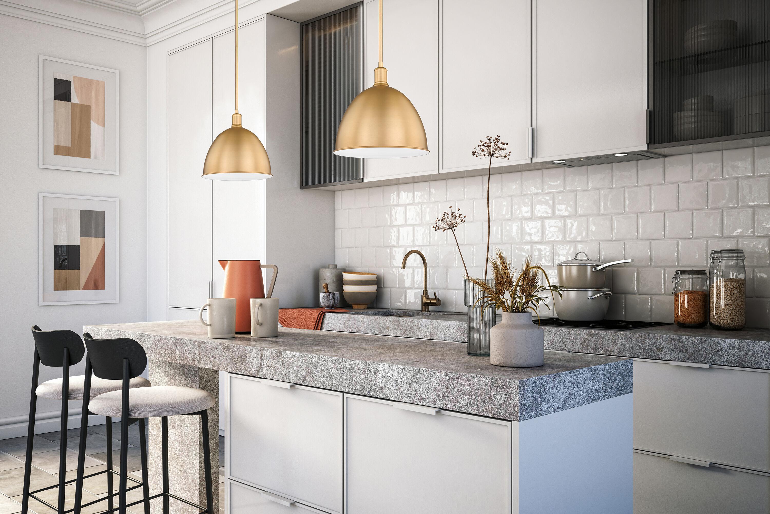 Z-Lite Sawyer 1 - Light Pendant in  Classic Brass