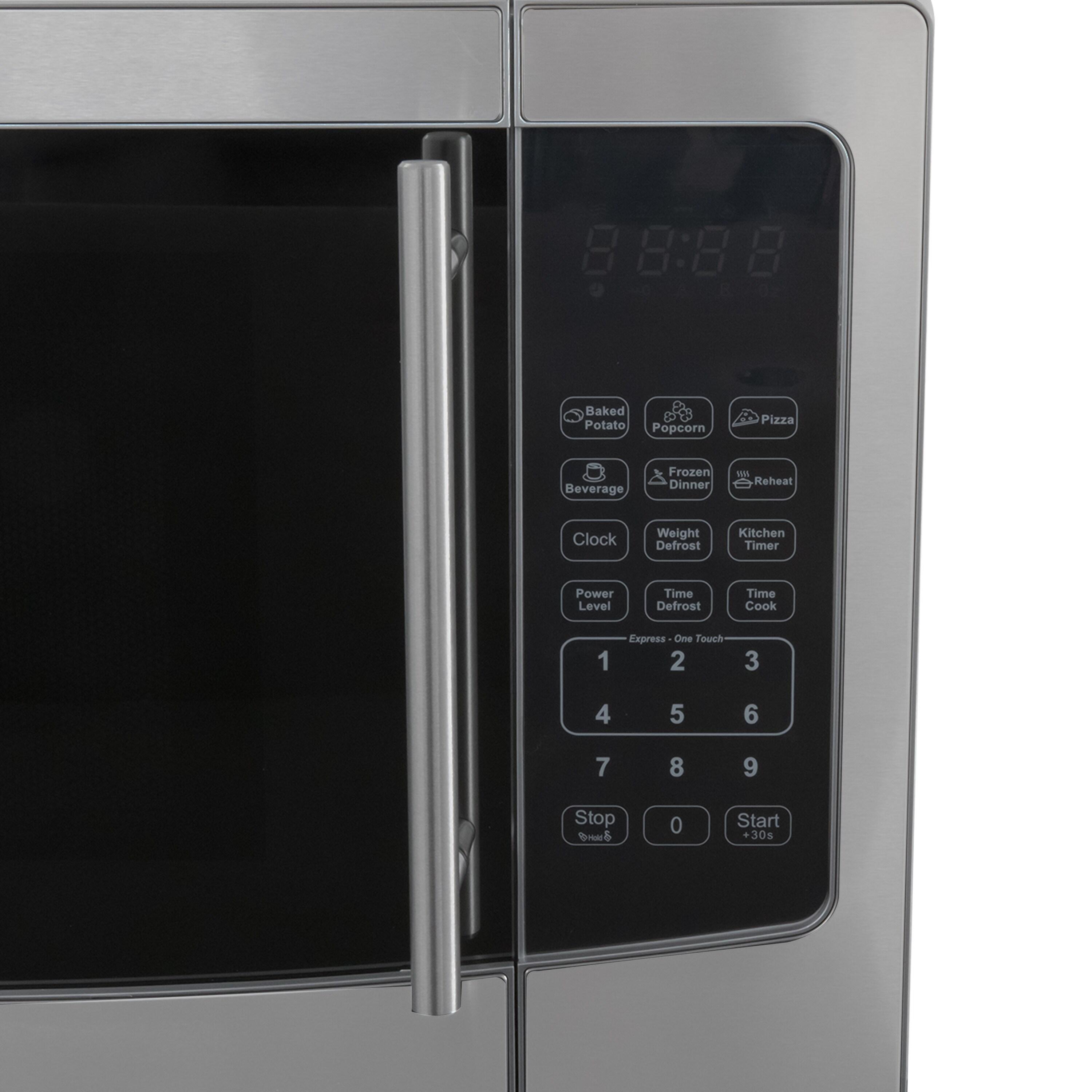 Avanti 1.1 cu. ft. Stainless Steel Microwave Oven, 1,000 W, Mirror-Finish
