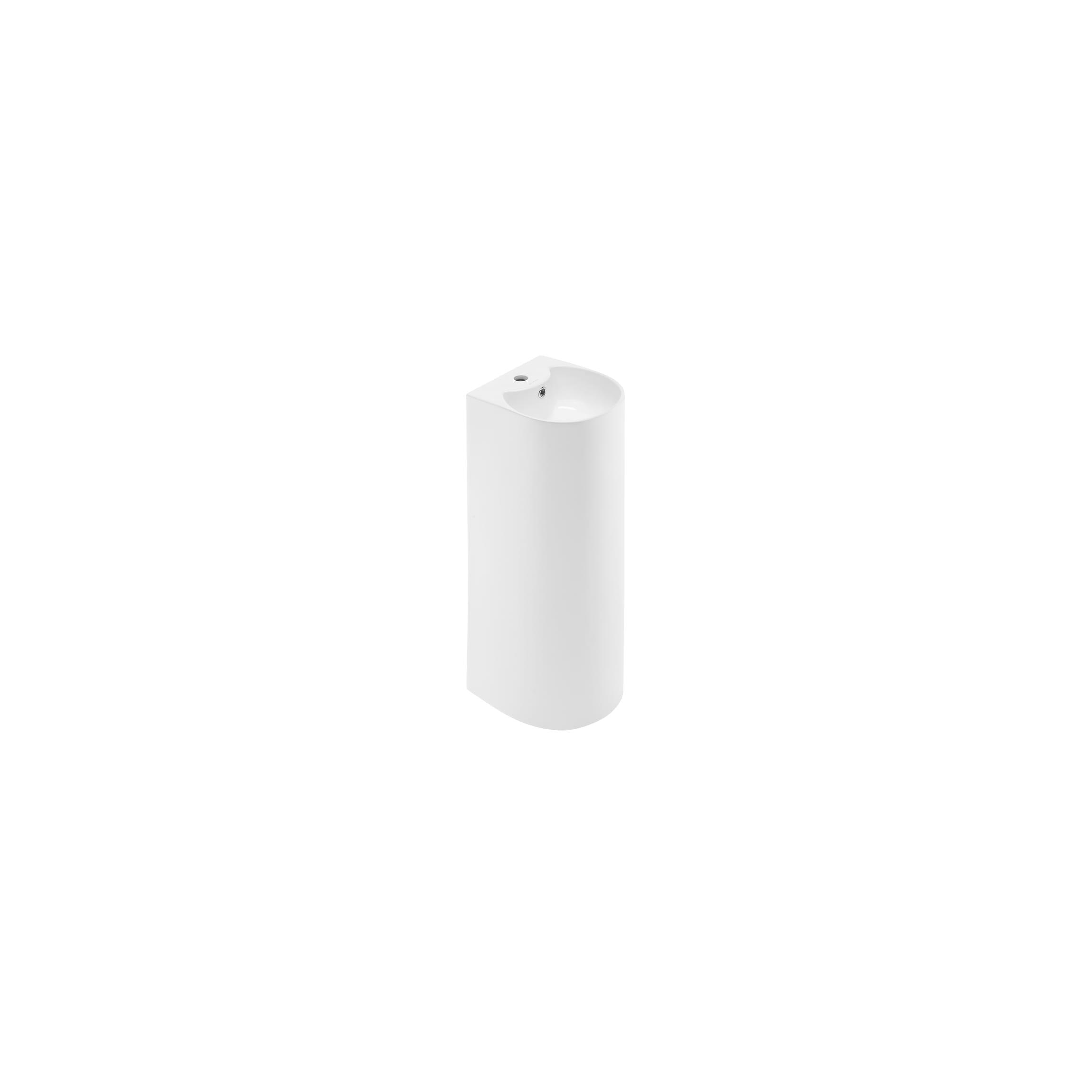 Sublime Rounded Basin Pedestal sink