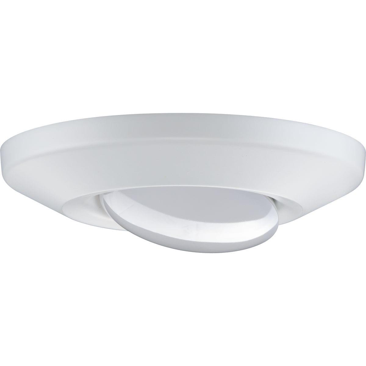 Progress Lighting, Intrinsic Collection, 1-Light Surface Mount, Satin White, Eyeball Downlight