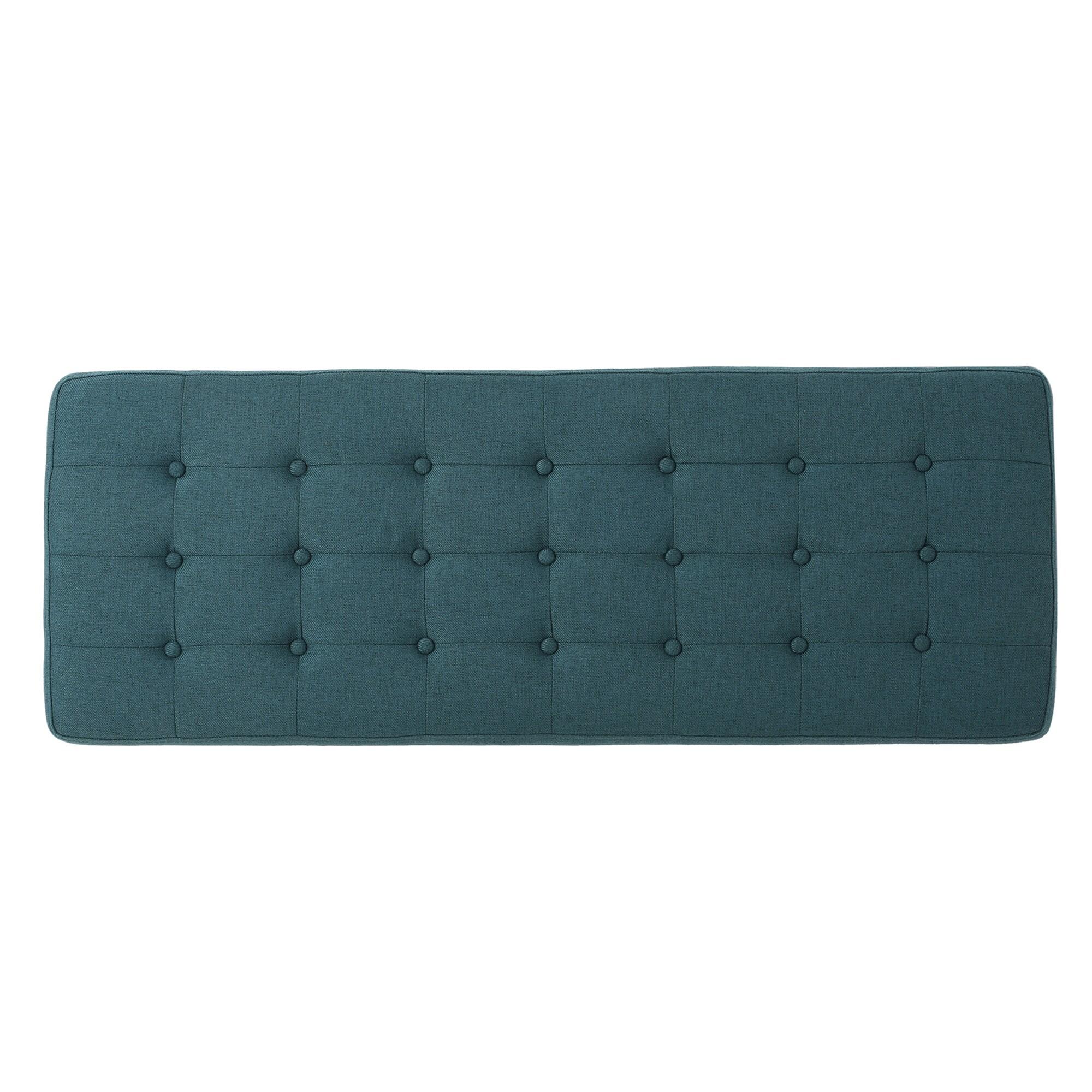 George Oliver Babbs Fabric Upholstered Bench