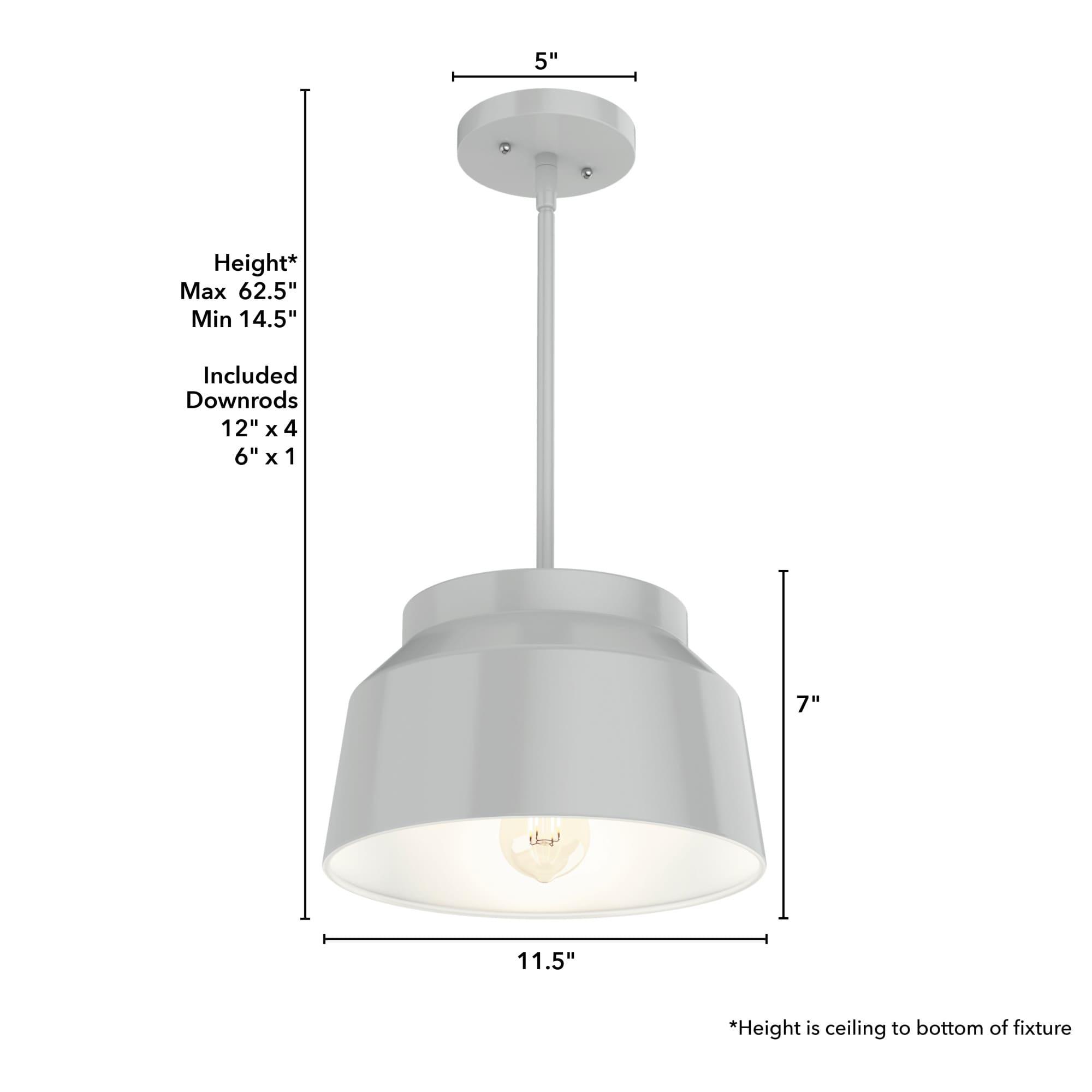 Hunter Fan Cranbrook 1 - Light Single Bell Pendant
