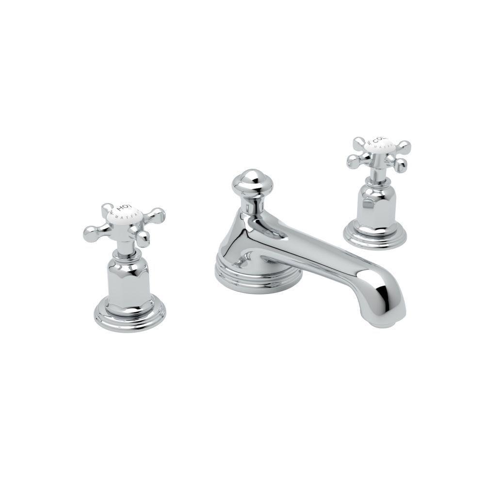 Edwardian Widespread Lavatory Faucet With Low Spout