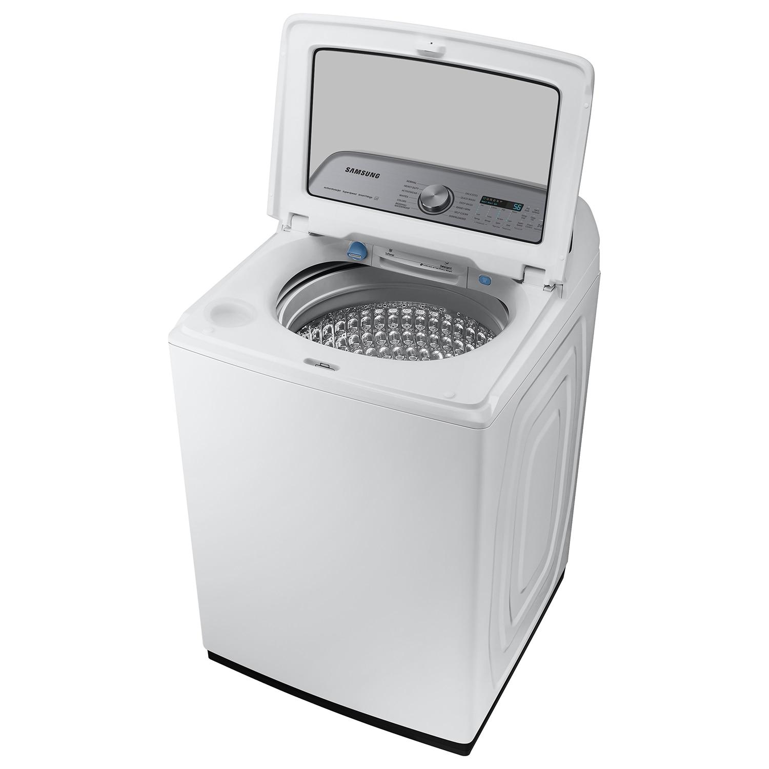 Samsung 5.2 cu. ft. Large Capacity Smart Top Load Washer with Super Speed Wash