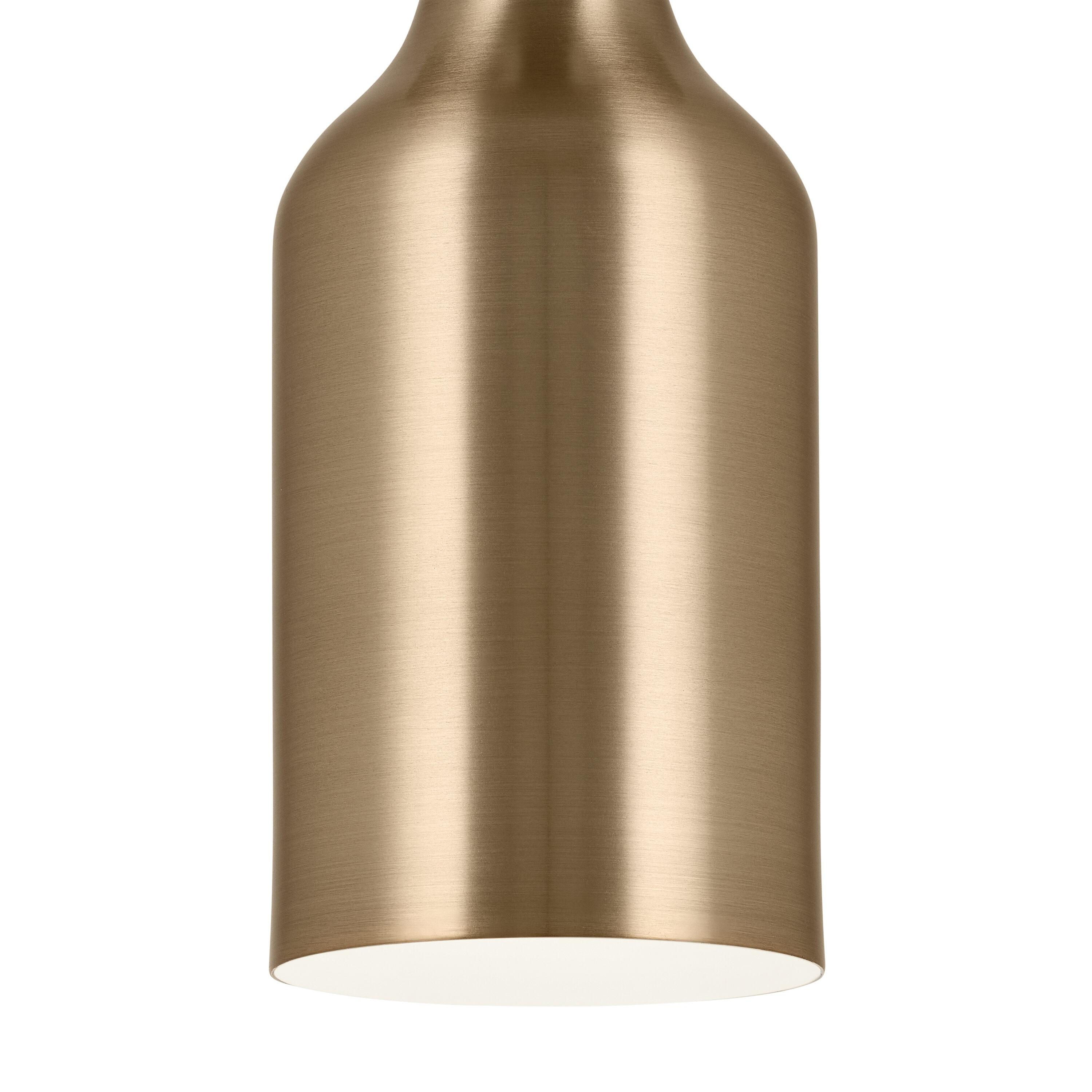 Kichler Lighting Sisu 1 - Light Semi-Flush Mount in  Champagne Bronze