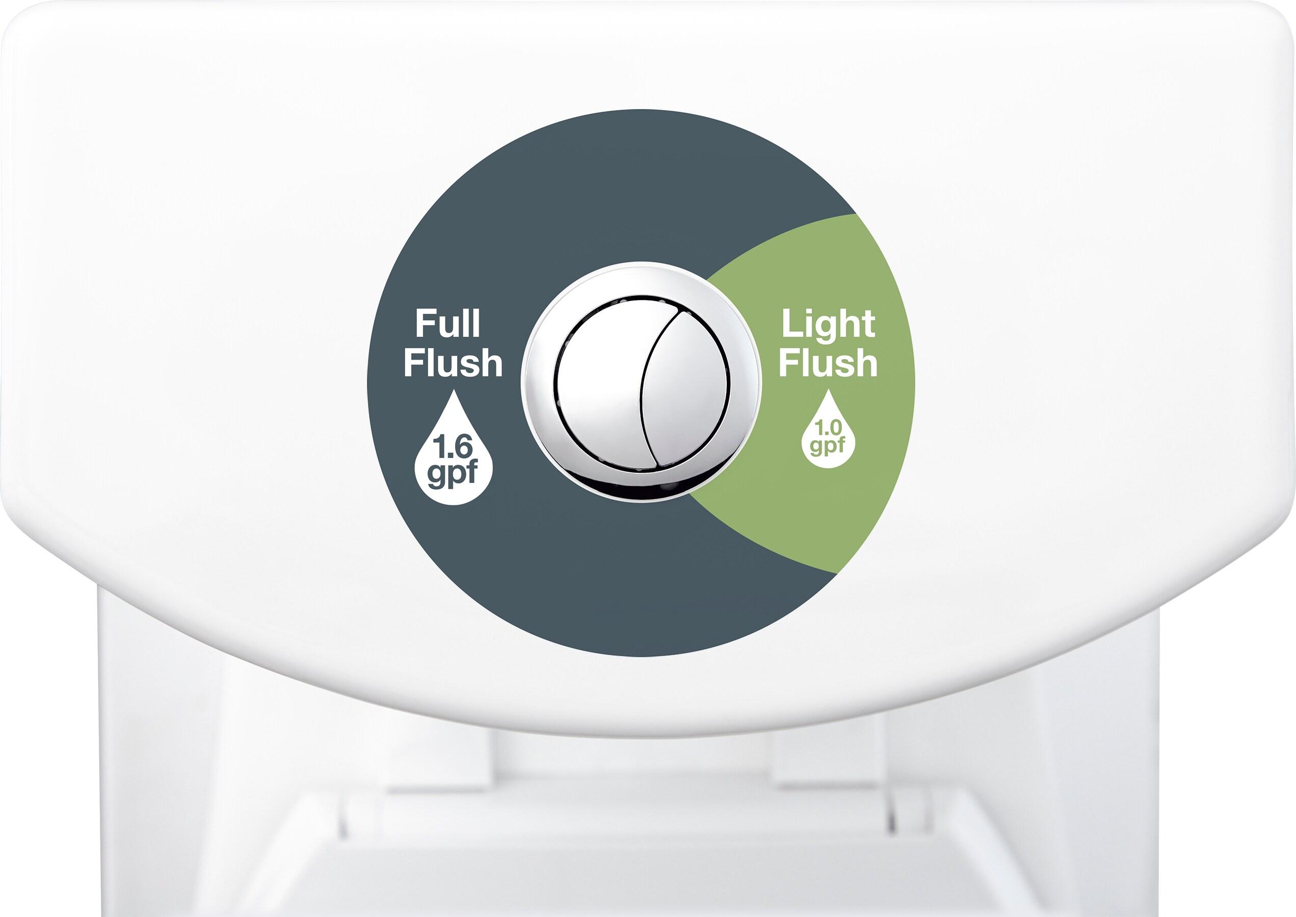 Persuade Dual-Flush Tank One-Piece Toilet (Seat Not Included)