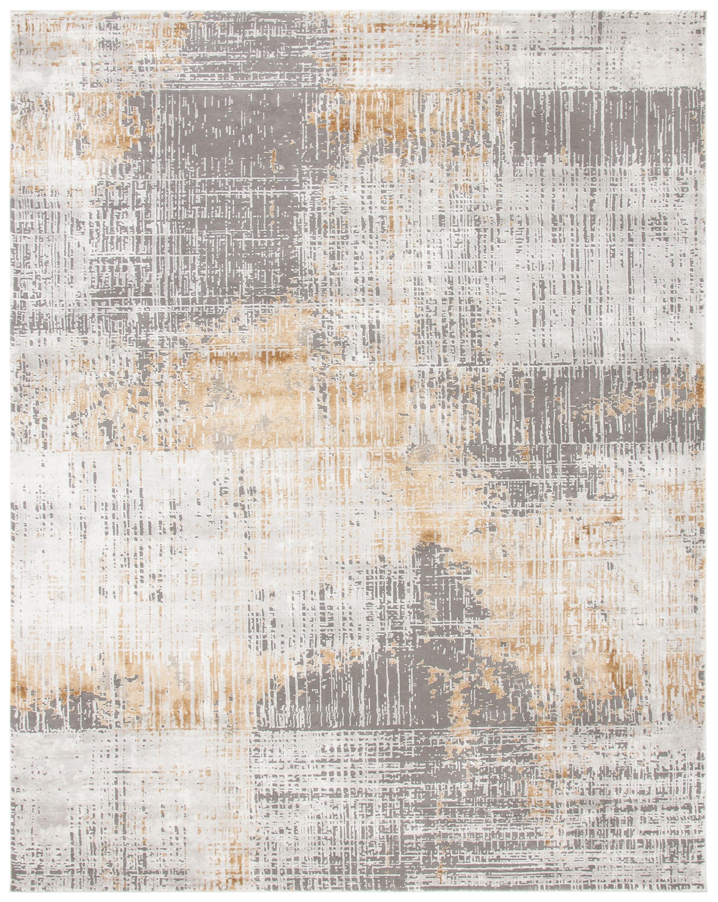 Craft CFT874 Loomed Indoor Area Rug - Grey/Beige - 8'x10' - Safavieh