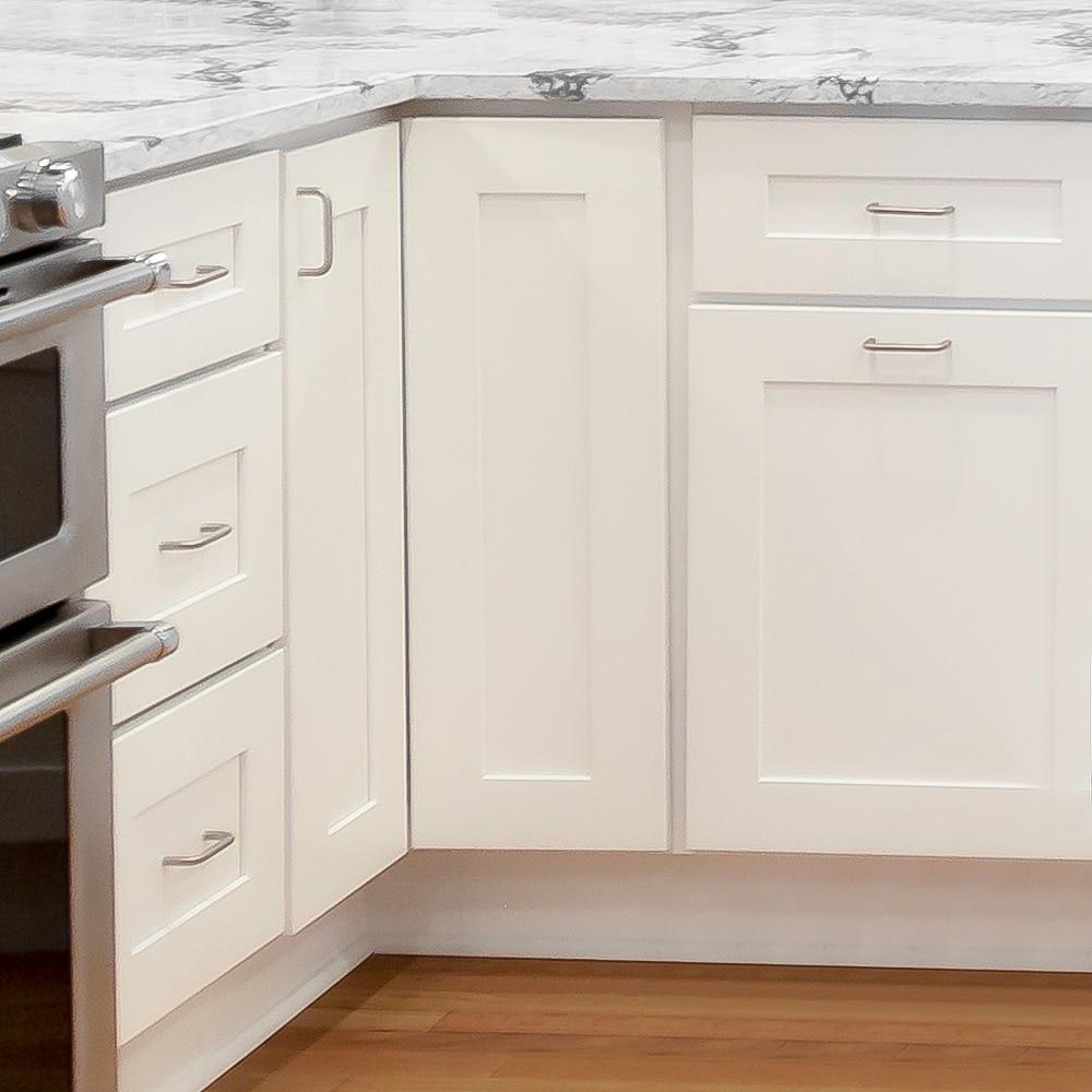 Design House 561613 Brookings Unassembled Shaker Tall Wall Kitchen Cabinet 36x24x12, White