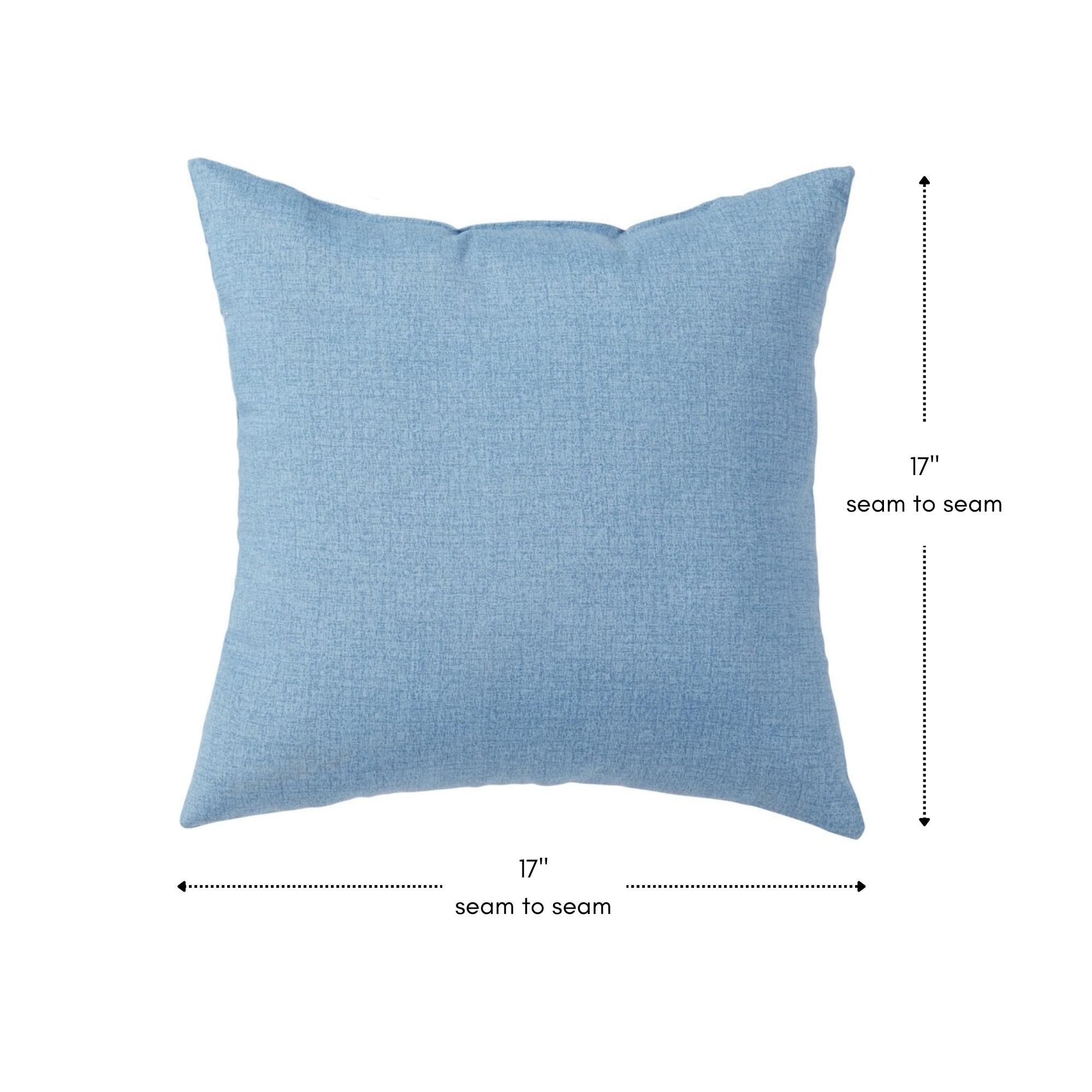 Indoor/Outdoor Reversible Throw Pillow