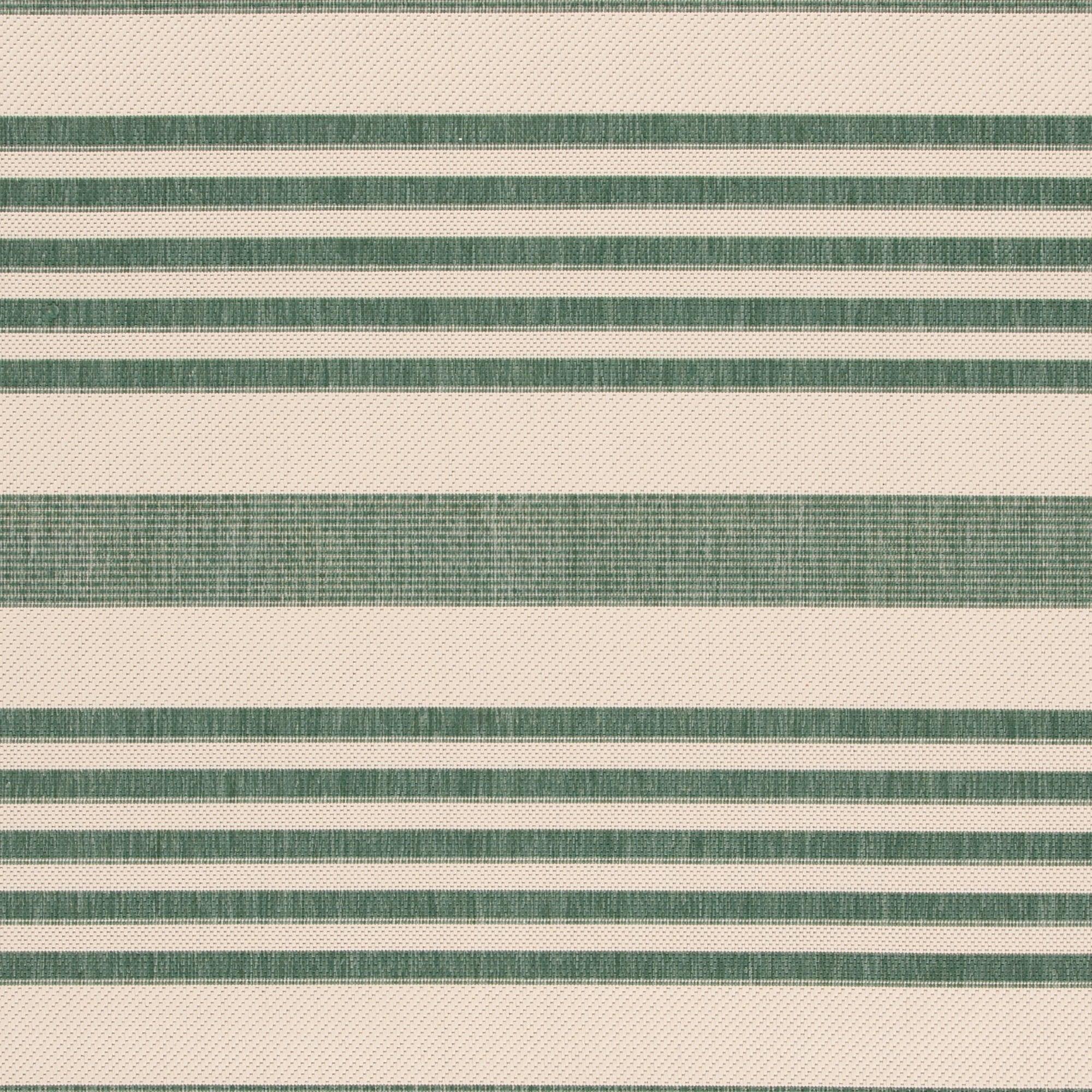 Courtyard CY6062 Power Loomed Indoor/Outdoor Area Rug - Beige/Dark Green - 4'x4' - Safavieh.