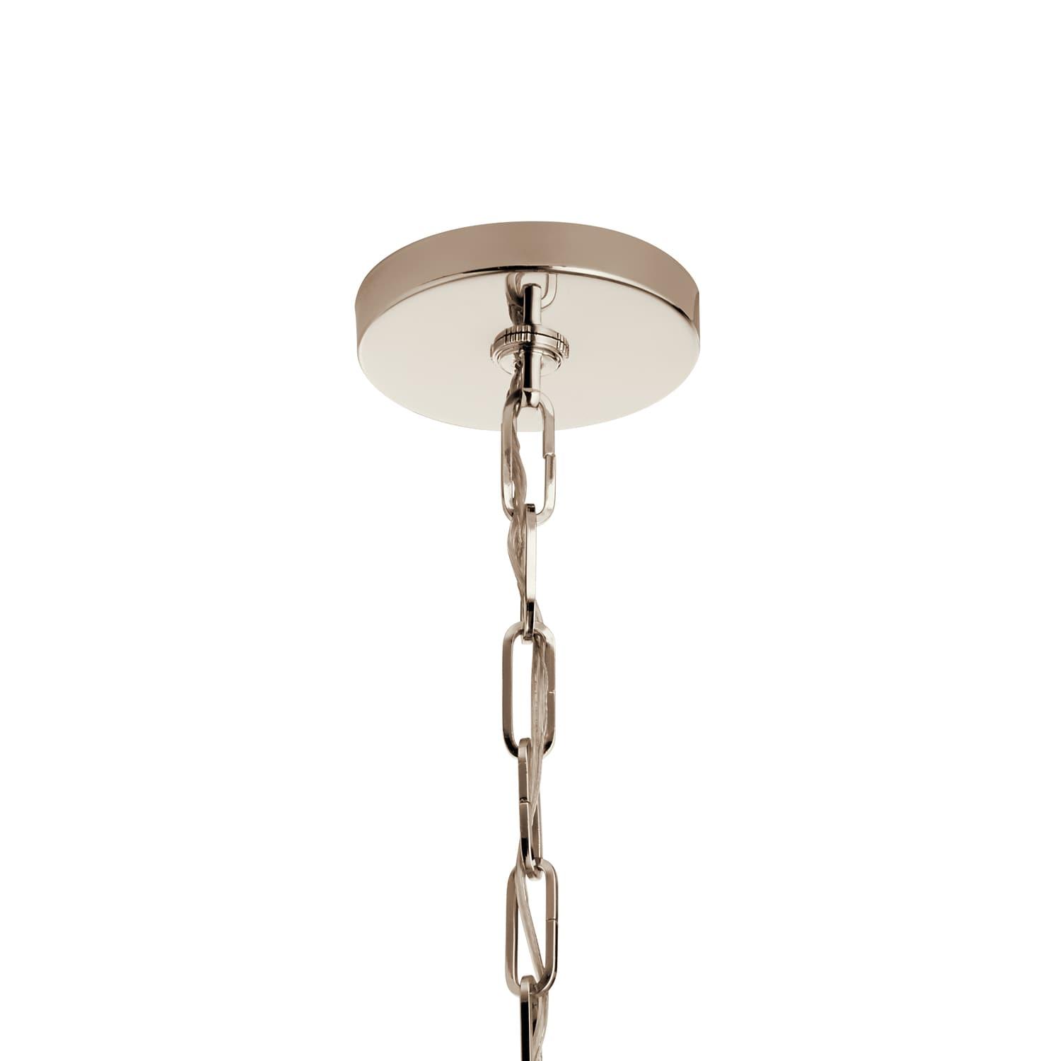 Kichler 43498 Abbotswell 4 Light 14" Wide Taper Candle Pendant - Nickel