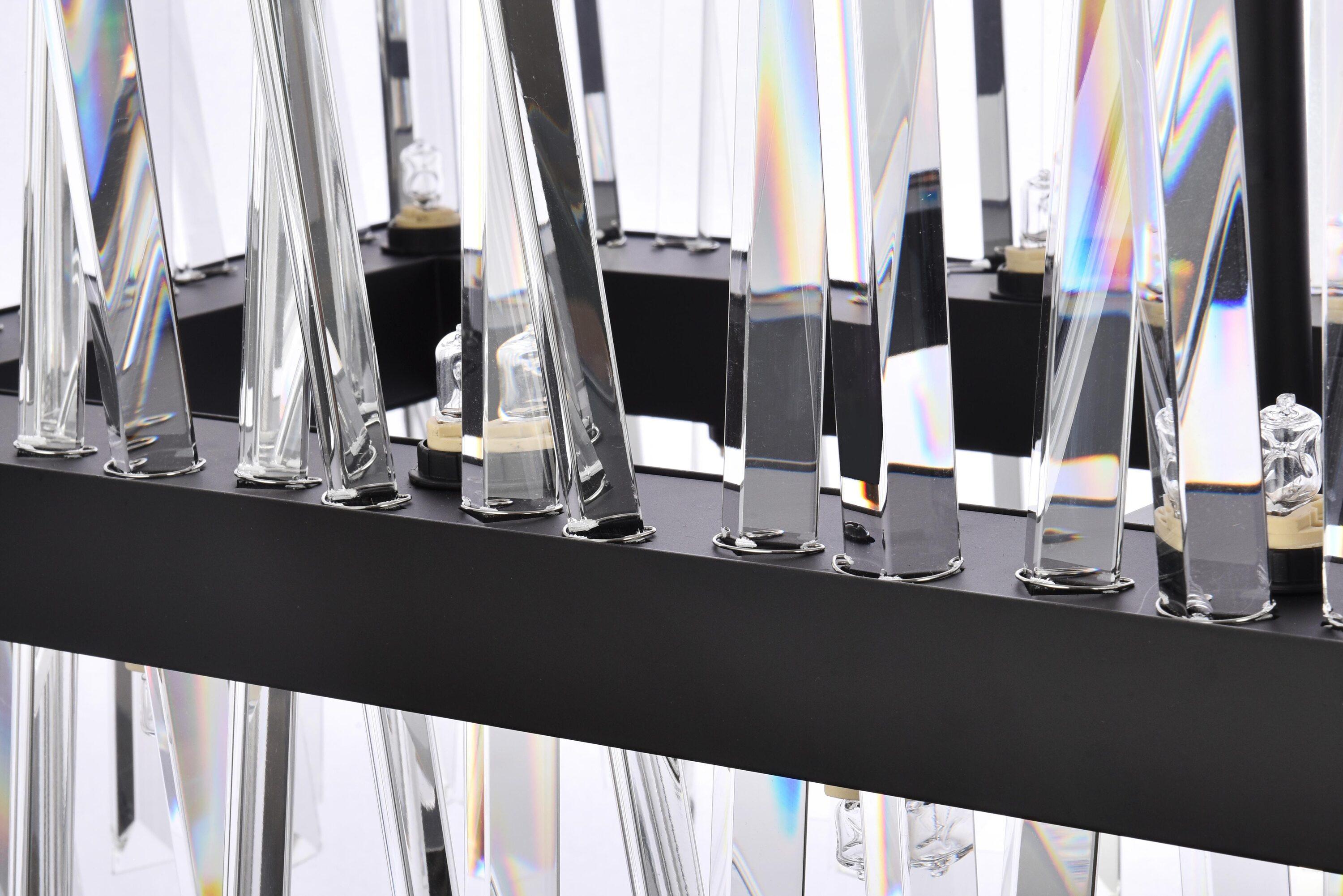 Elegant Lighting Serephina 16 - Light Chandelier in  Black