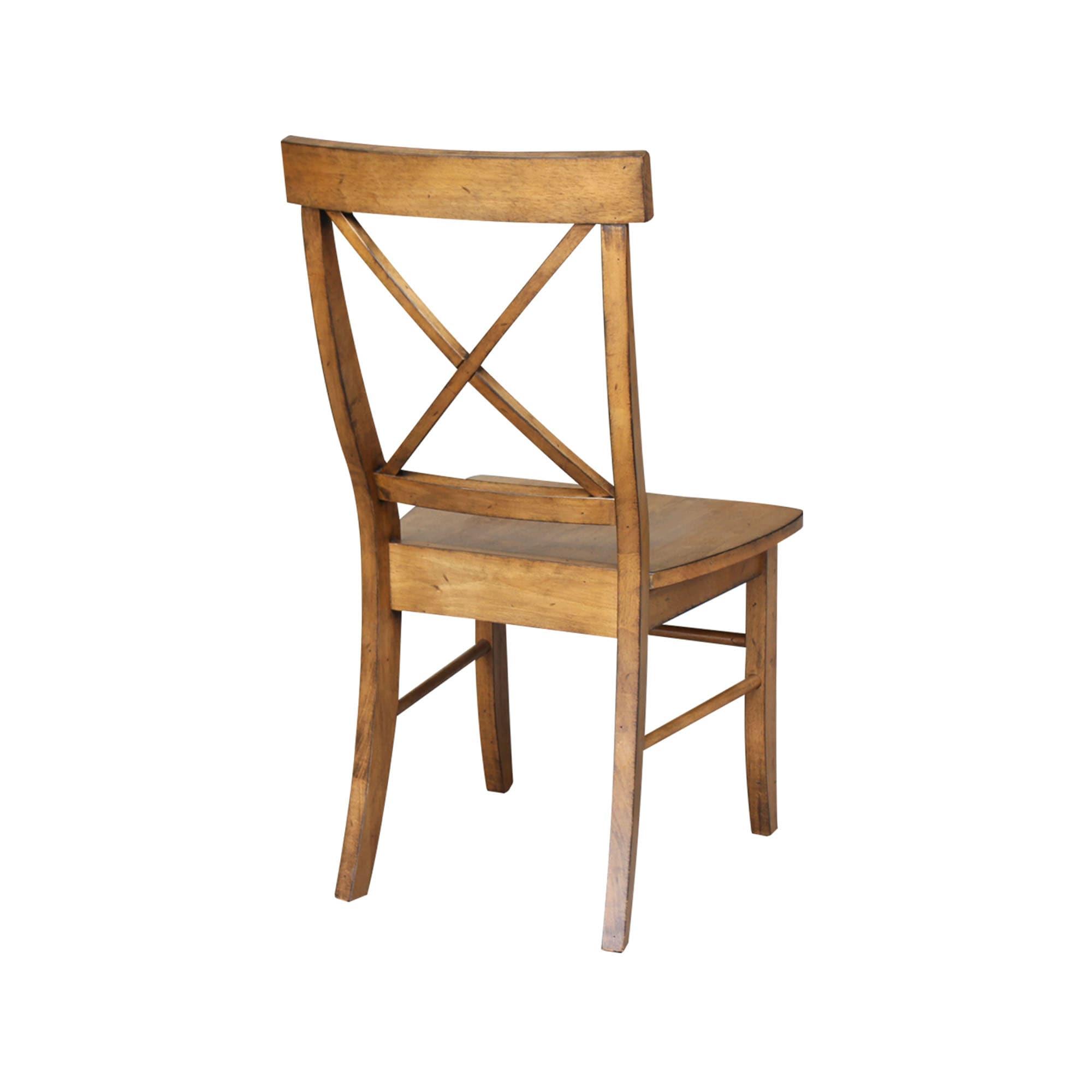 X-Back Chair with Solid Wood Seat