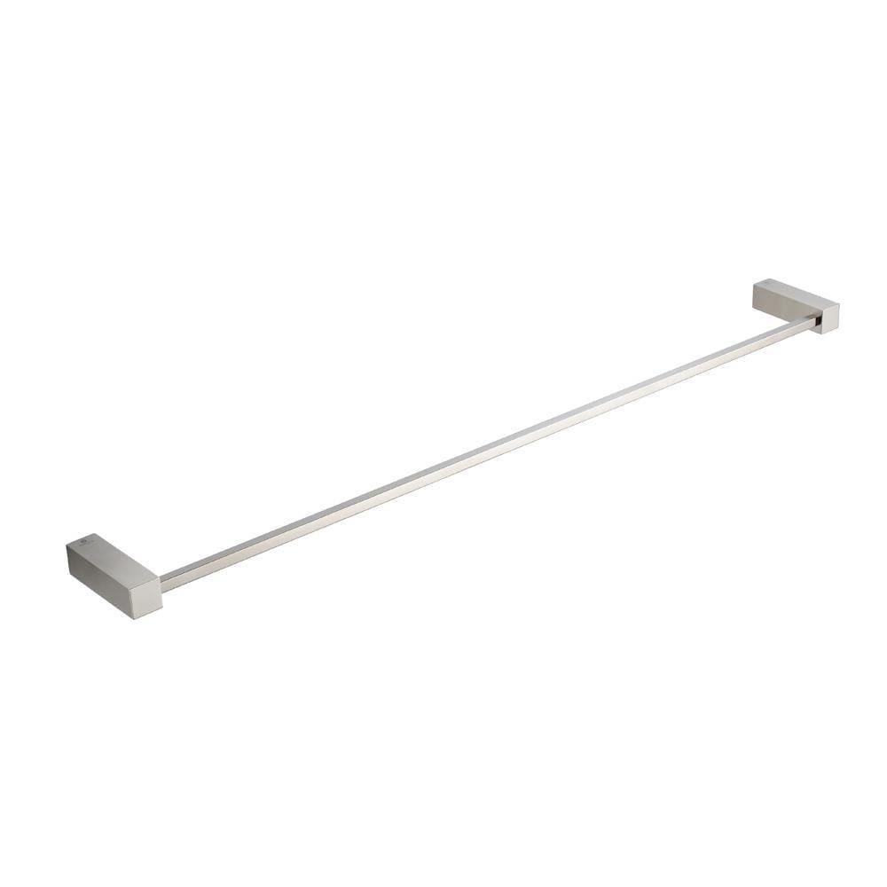 Brushed Nickel 24.5'' Modern Wall Mounted Towel Bar