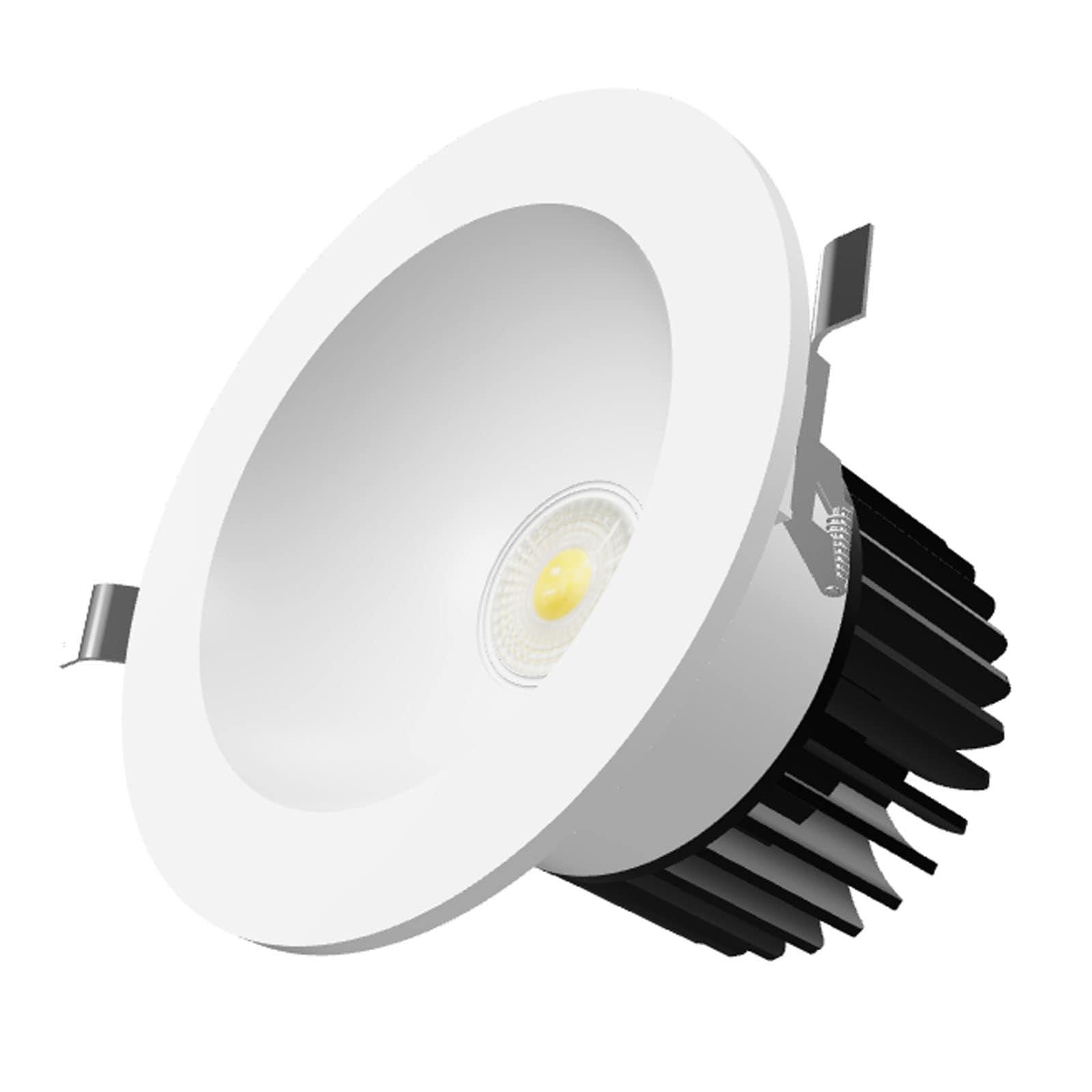 4" Regressed Selectable CCT New Construction LED Canless Recessed Lighting Kit