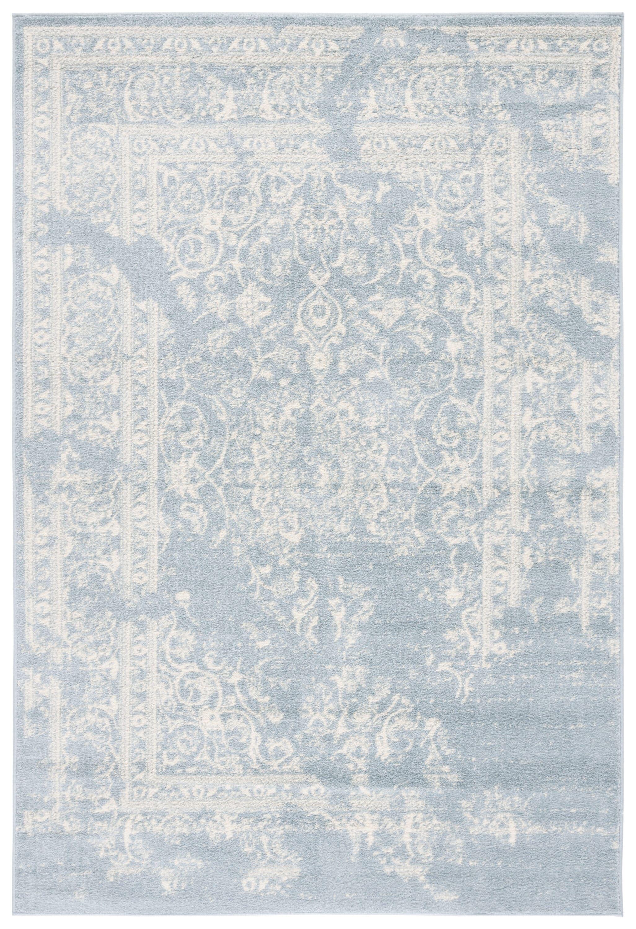 Adirondack ADR101 Power Loomed Area Rug - Slate/Ivory - 5'1"x7'6" - Safavieh.