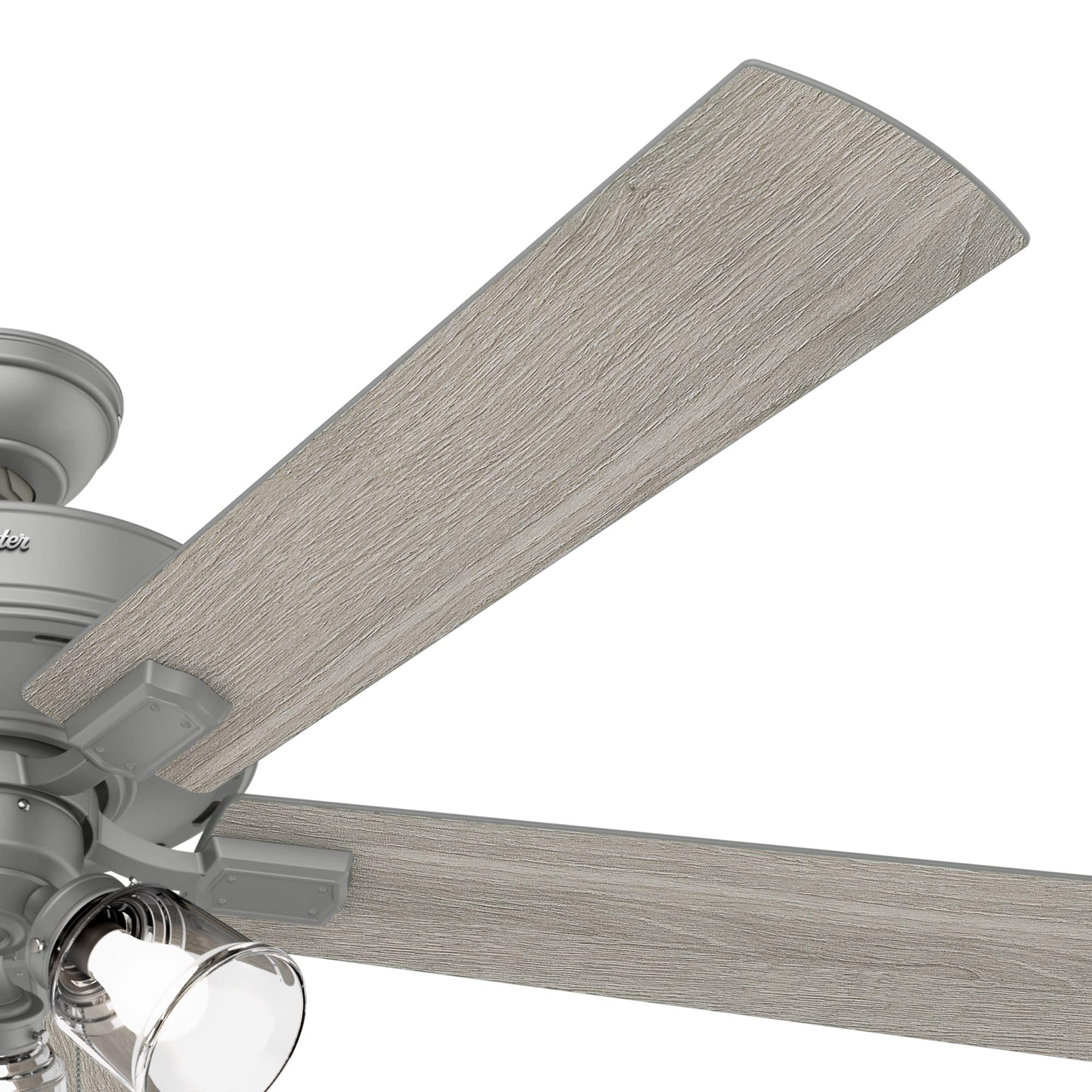 Hunter Fan 60" Crestfield 5 - Blade Ceiling Fan with Pull Chain and Light Kit Included