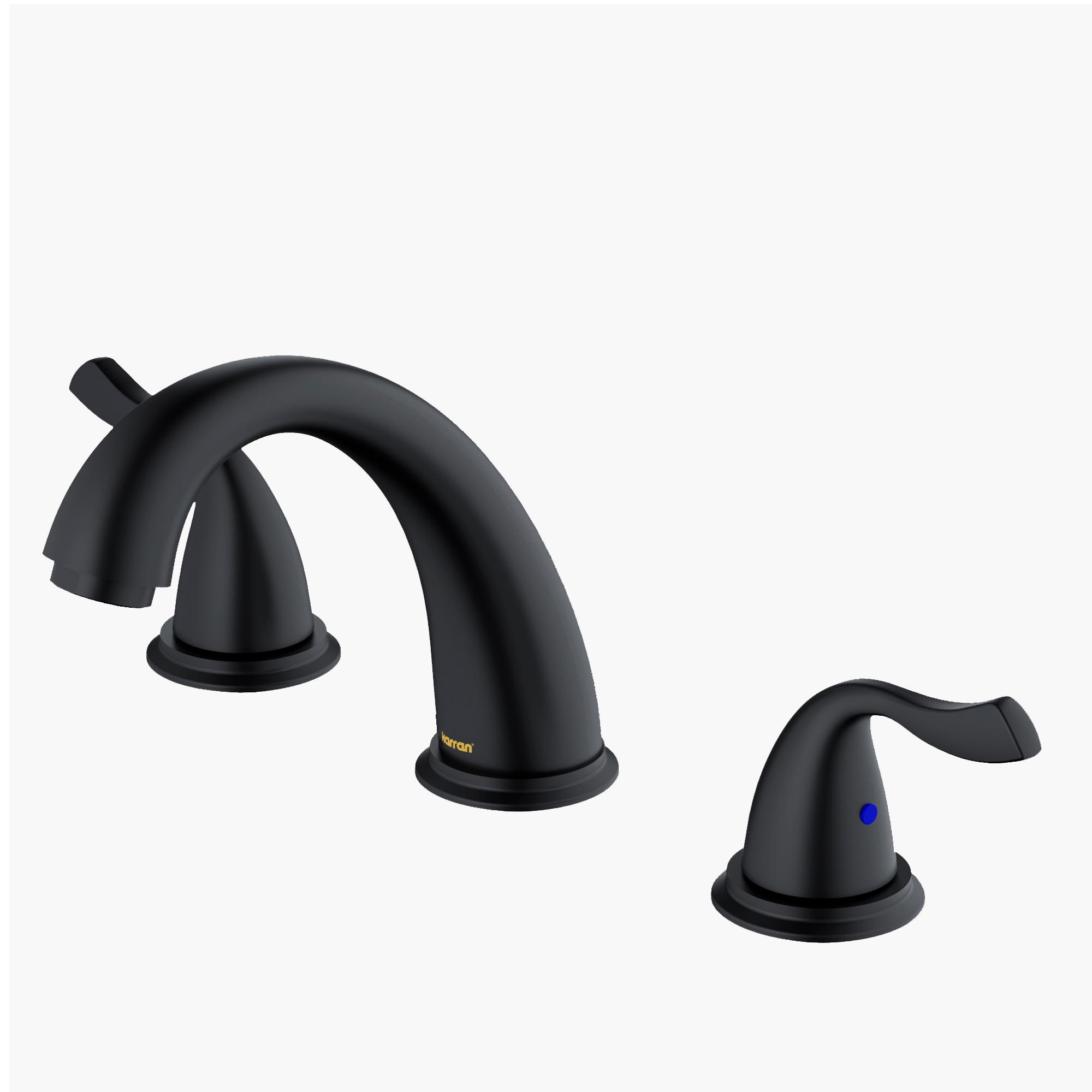 Karran Fulham 8 In. Widespread 2-Handle Bathroom Faucet With Matching Pop-up Drain