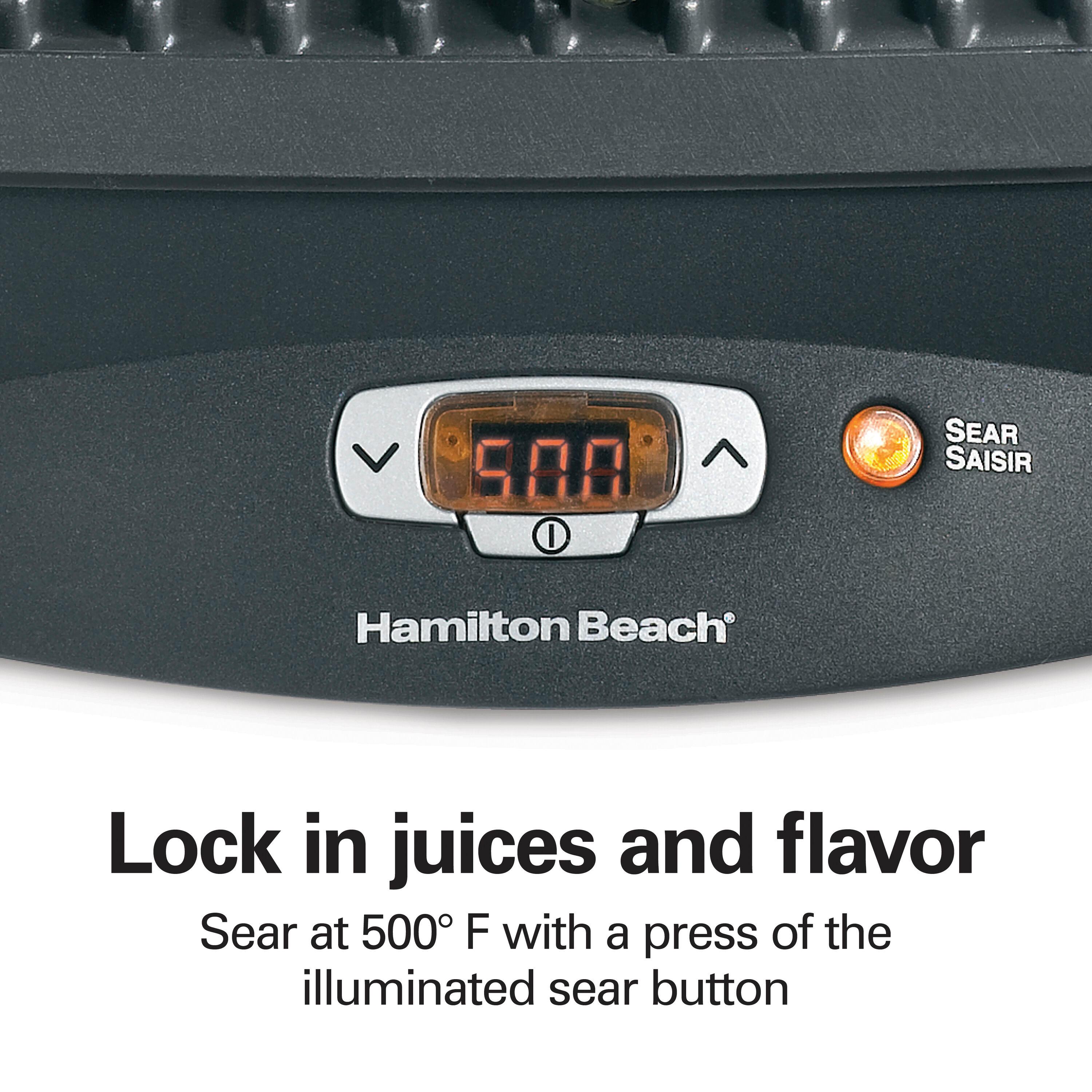 Hamilton Beach Hamilton Beach® Steak Lover's Indoor Grill