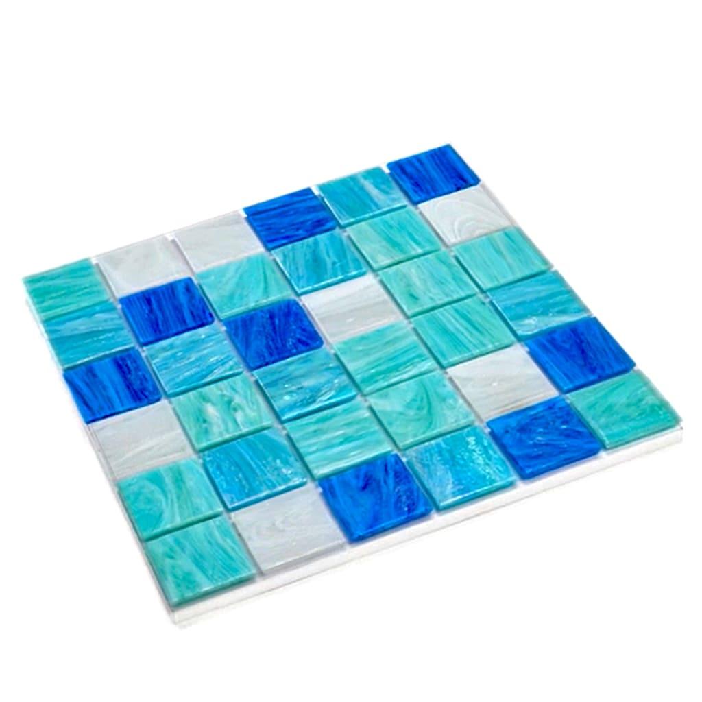 Mingles 2" x 2" Glass Grid Mosaic Wall & Floor Tile