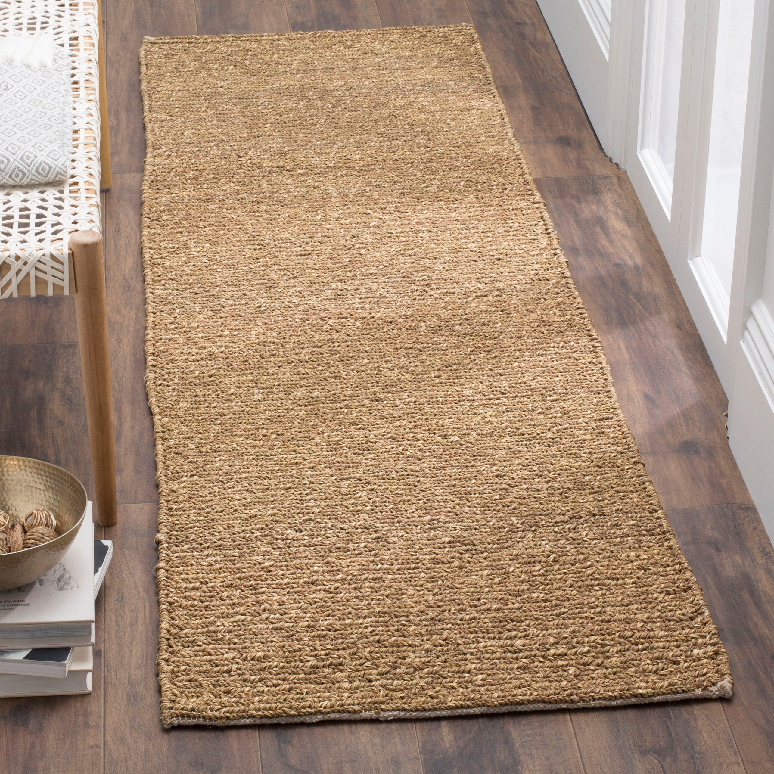 Natural Fiber NF510 Hand Woven Indoor Runner Rug - Natural - 2'3"x8' - Safavieh.