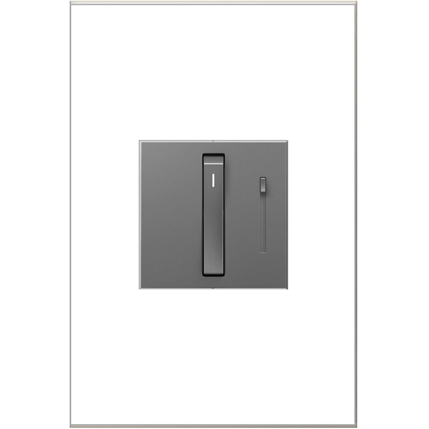 Legrand Adwr703tu4 Adorne Whisper 700 Watt Tru-Universal Single Pole/3-Way Dimmer Switch