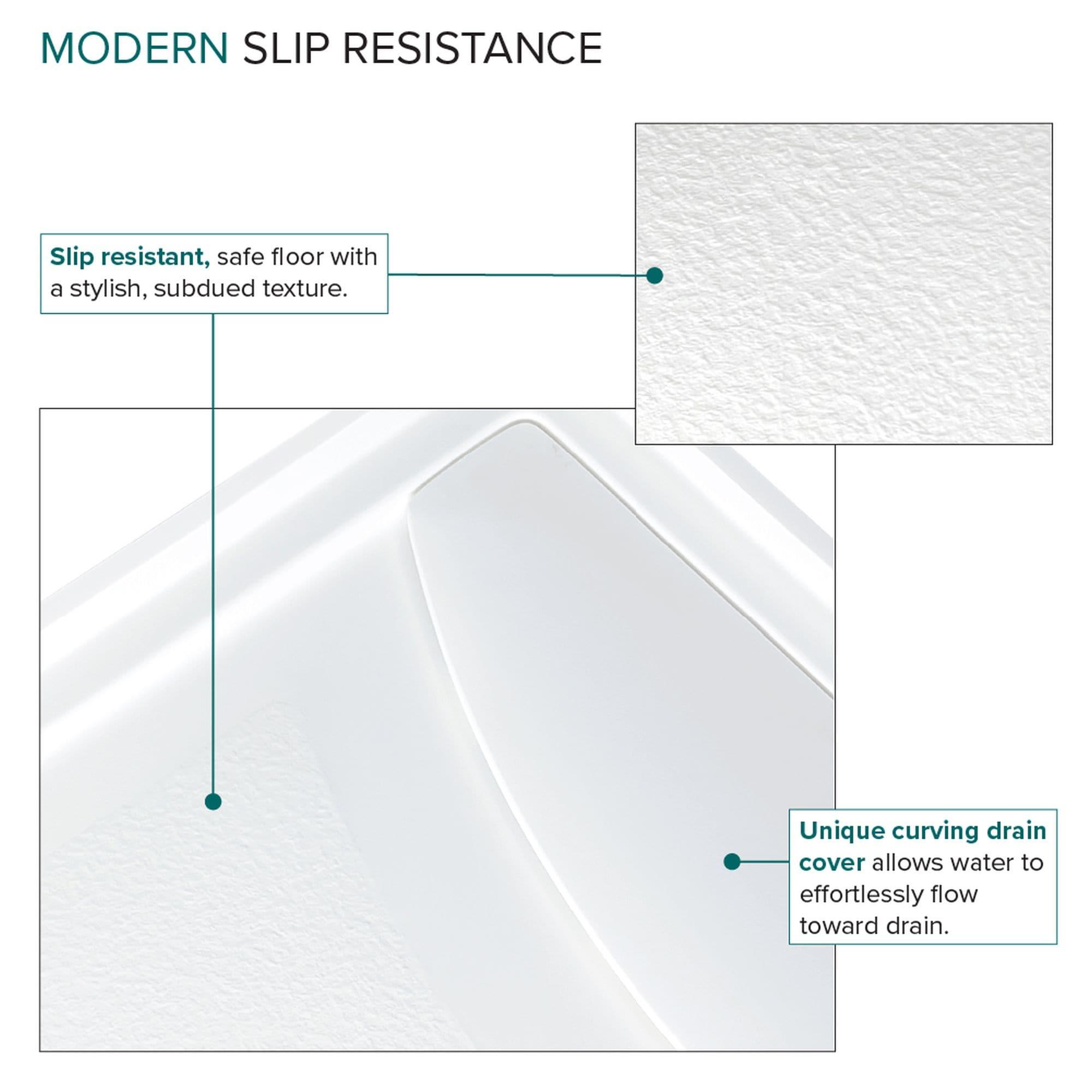 Transolid FSLB6032L-01 Transolid 60-in x 32-in Cast Solid Surface Tub Replacement Base Linear