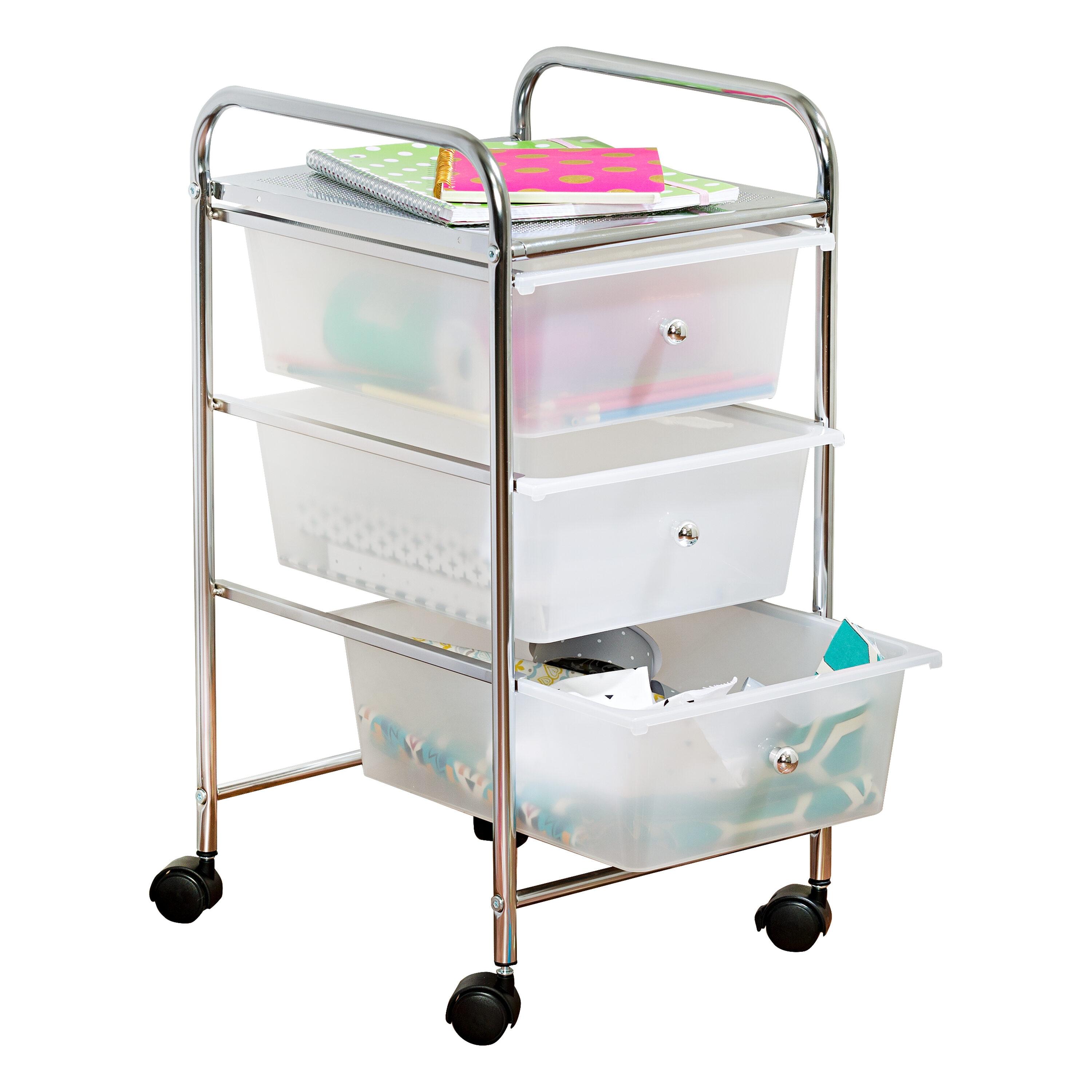 Eliannys 3 Drawer Storage Drawer