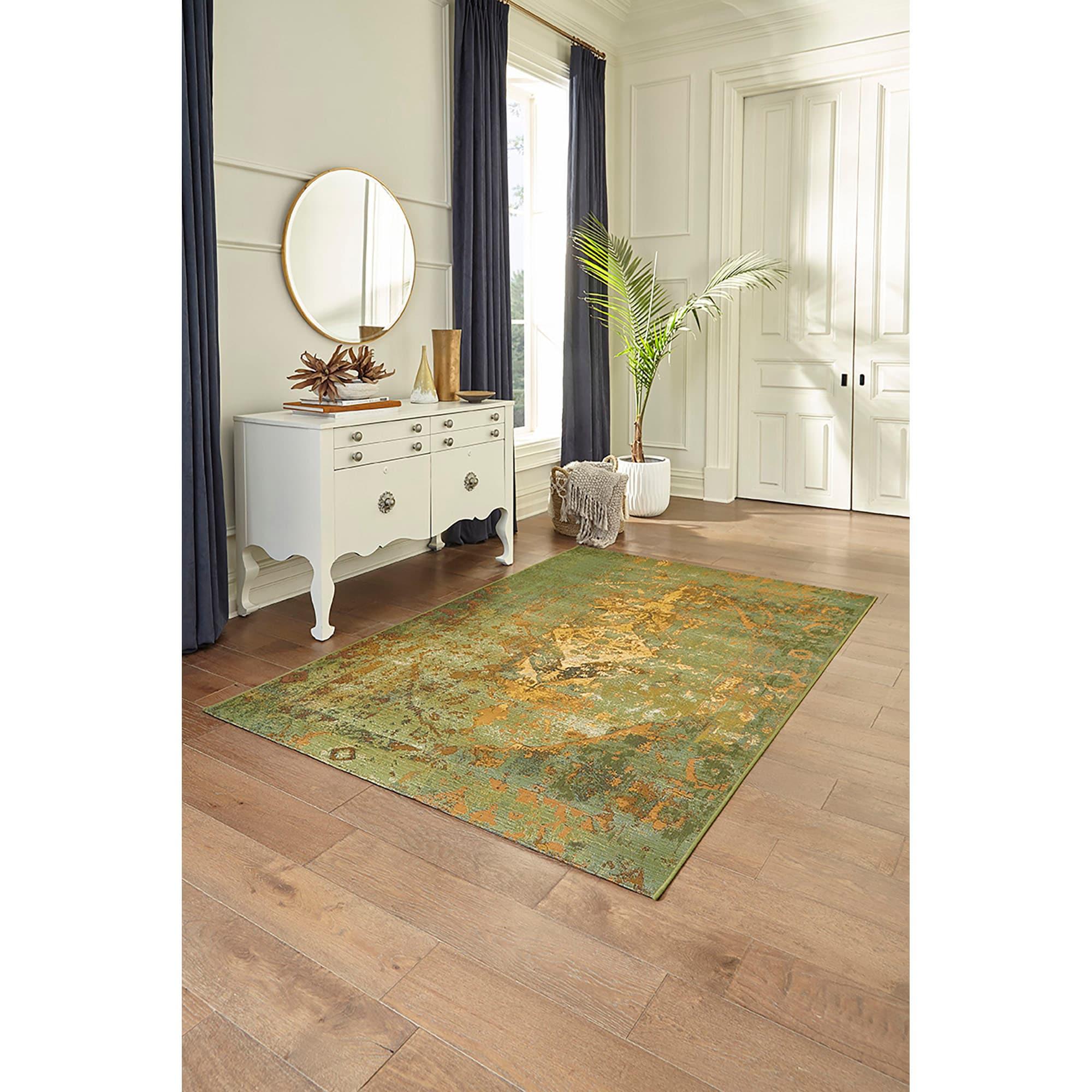 Liora Manne Marina Kermin Indoor/Outdoor Rug Green 7'10" x 9'10"