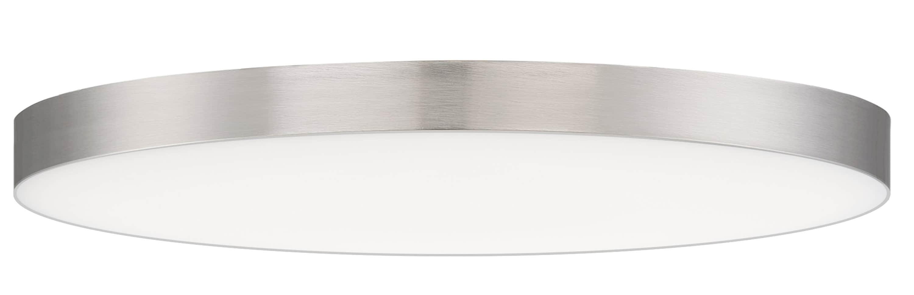 Maxim 57670WTSN 16 in. Trim Satin Nickel LED Flush Mount Ceiling Light