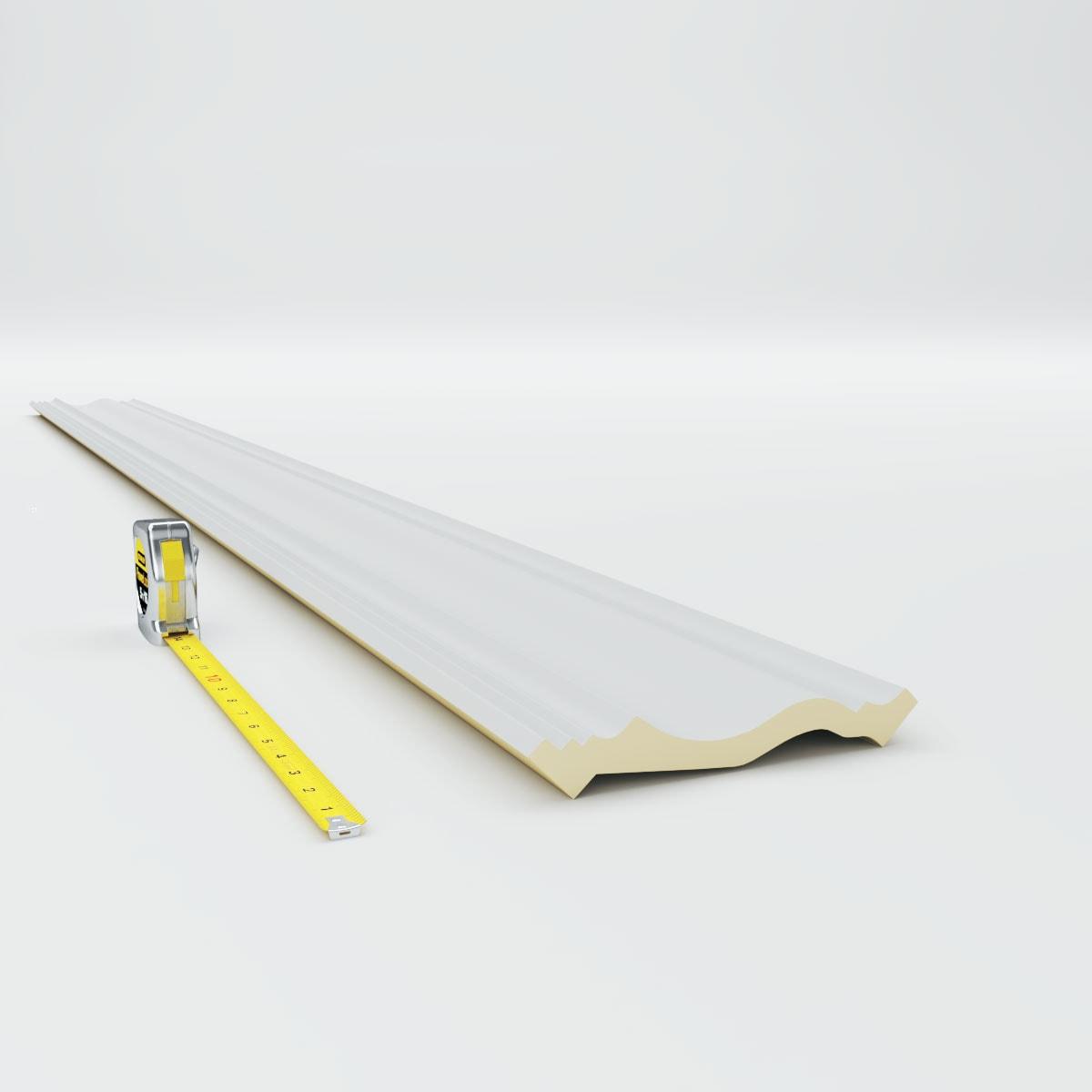 5 7/8"H x 5 7/8"P x 8 3/8"F x 94 1/2"L Edwards Crown Moulding