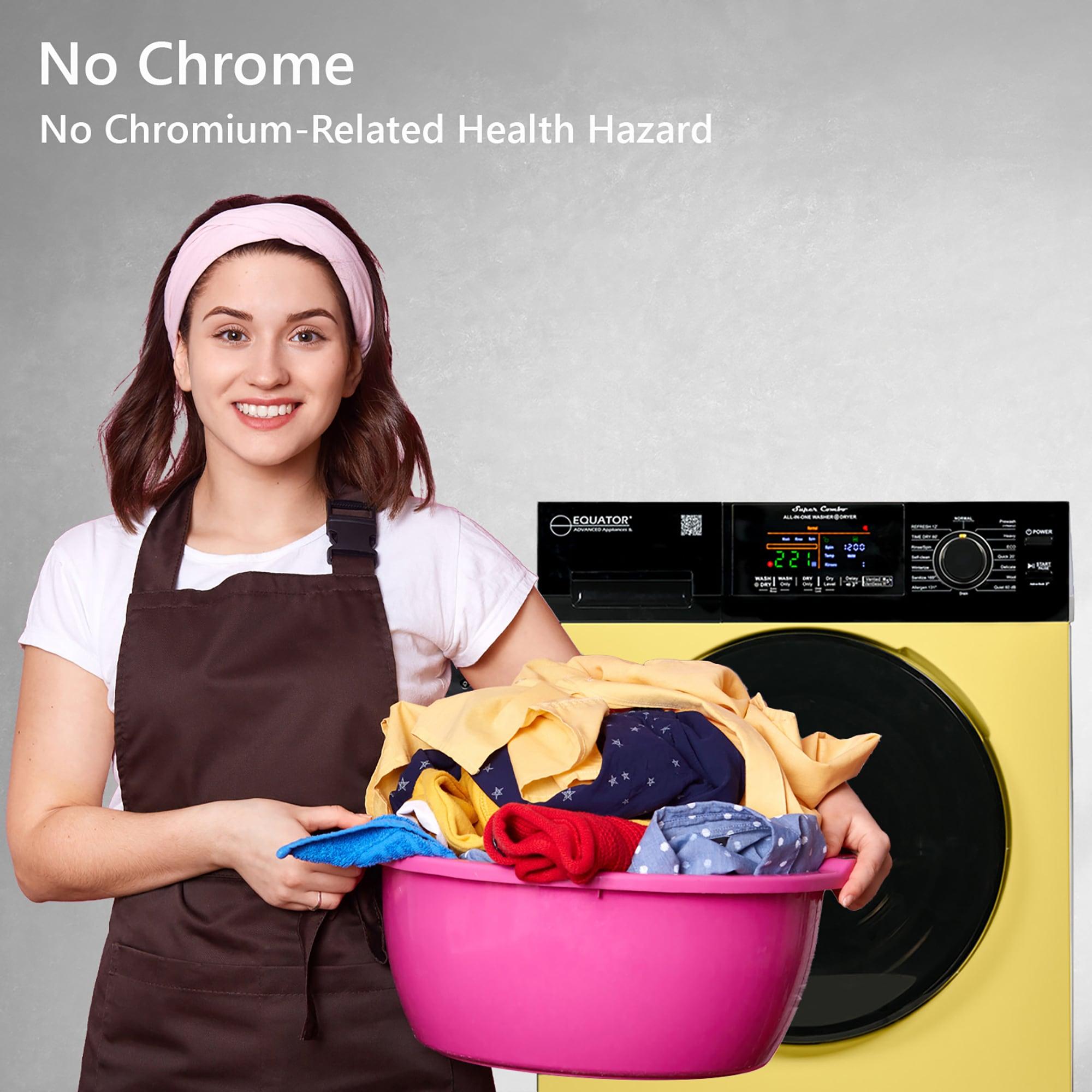 Equator Ver3 Combo Washer Vented/Ventless Dry-1400RPM Color Coded Display Y/B