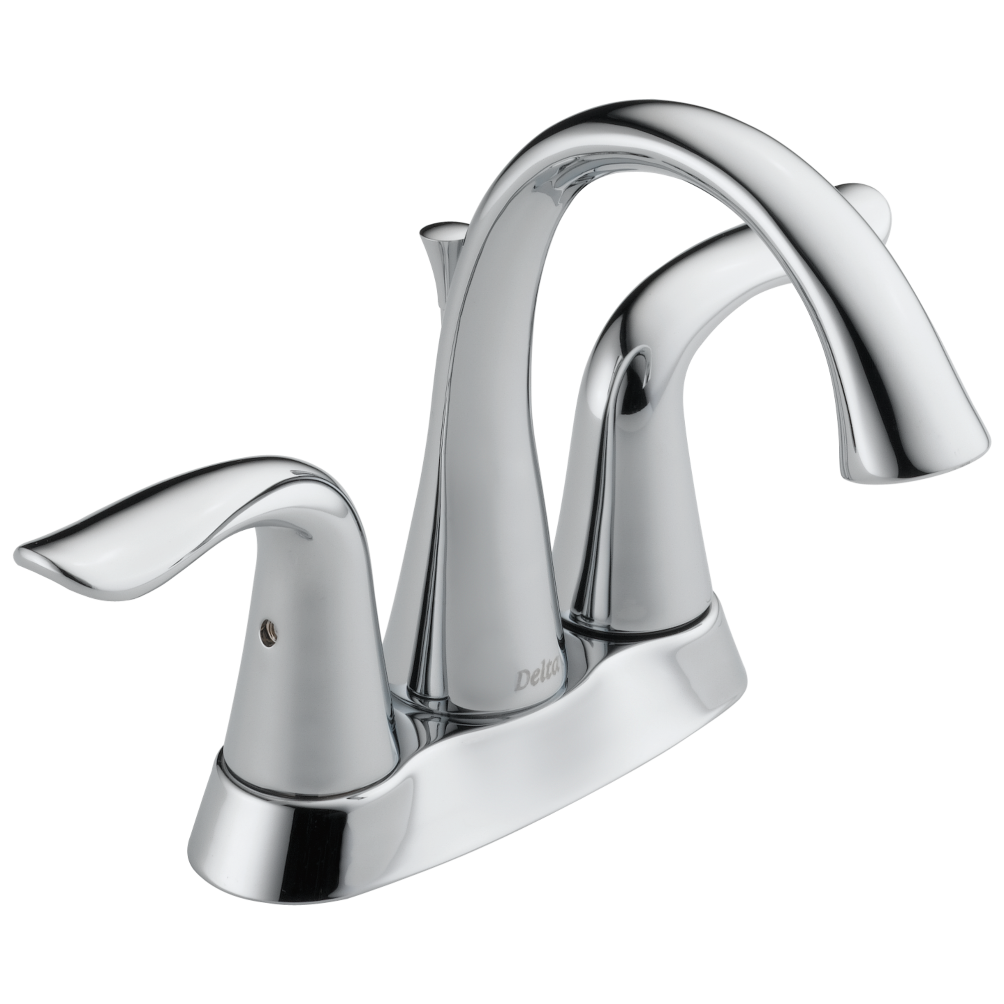 Lahara Centerset Bathroom Faucet with Drain Assembly, 2-handle Bathroom Sink Faucet