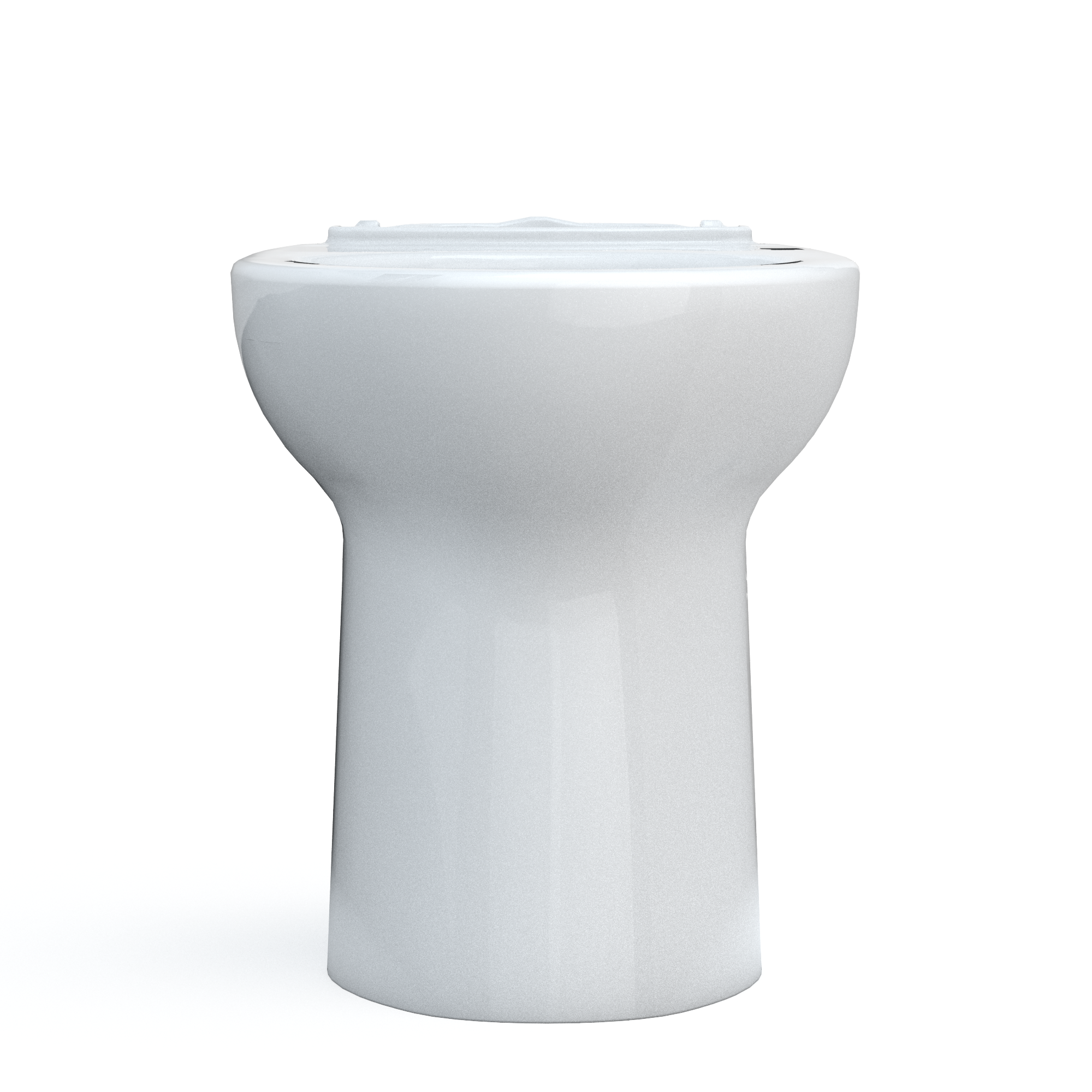 TOTO® Drake® Elongated Universal Height TORNADO FLUSH® Toilet Bowl with CEFIONTECT®, Cotton White - C776CEFG#01