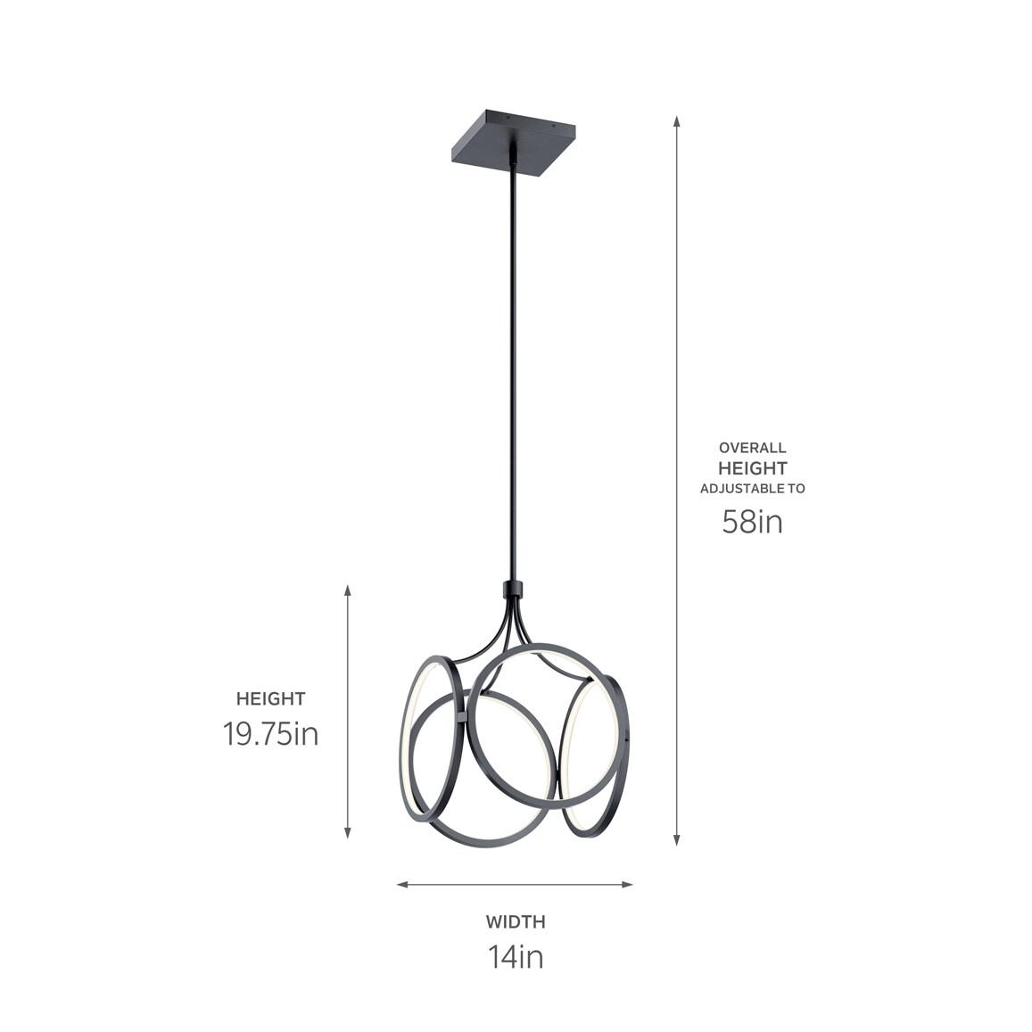 Nikiki 1 - Light LED Unique/Statement Pendant