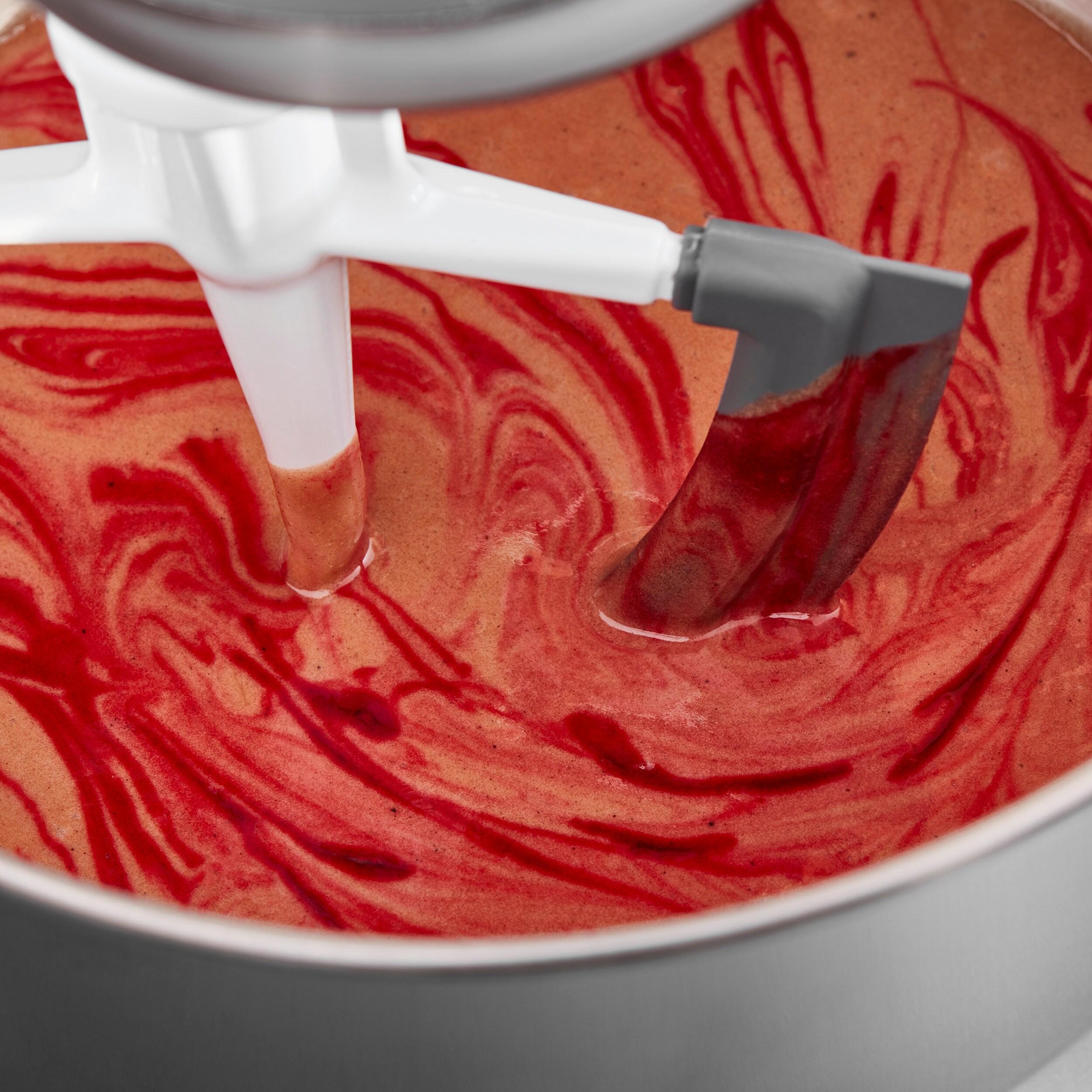 KitchenAid 5qt Tilt-Head Flex Edge Beater- KFE5T: Mixer Paddle Attachment, Dishwasher-Safe, Metal, White
