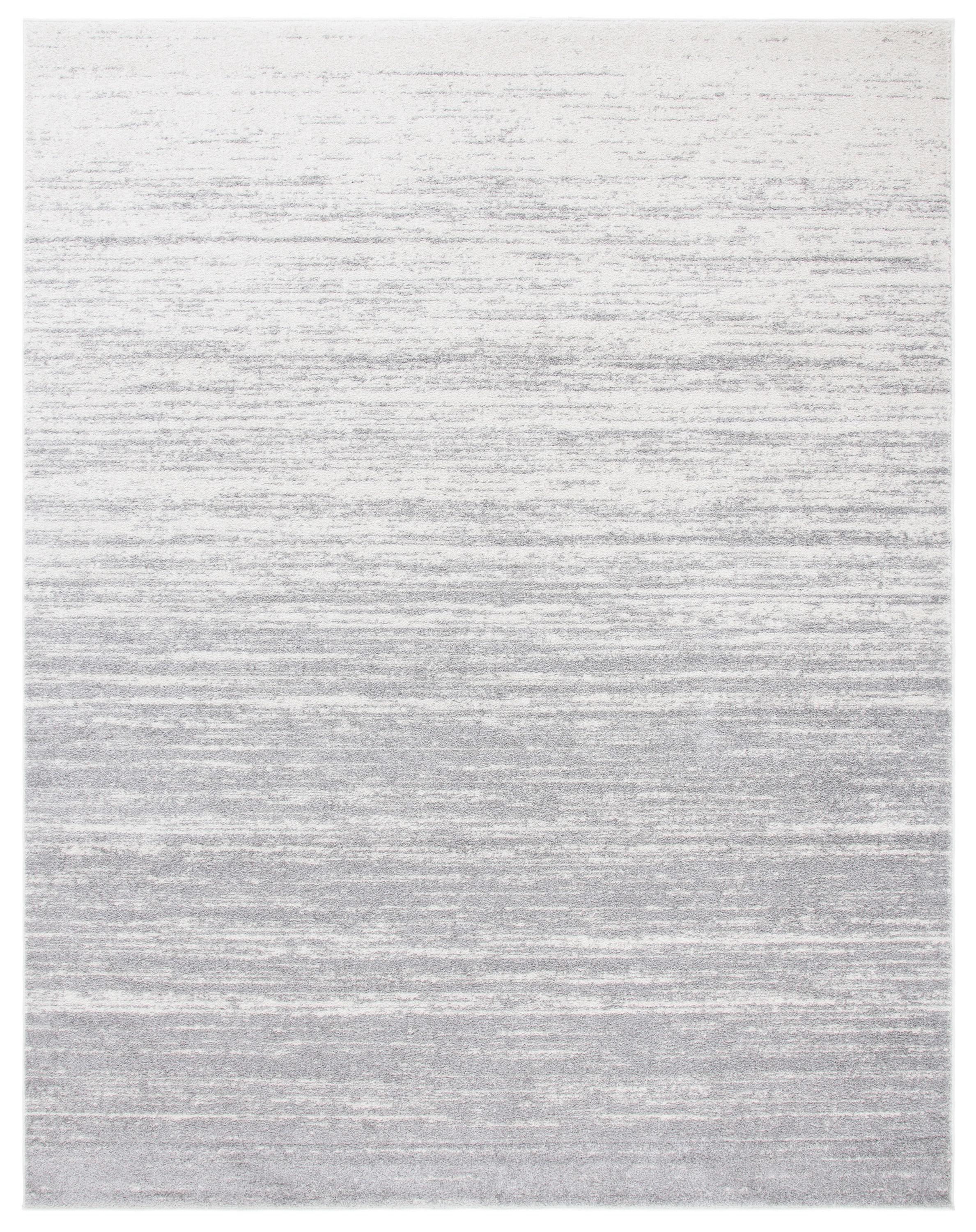 SAFAVIEH Adirondack Esmond Abstract Area Rug, Light Grey/Grey, 10' x 14'