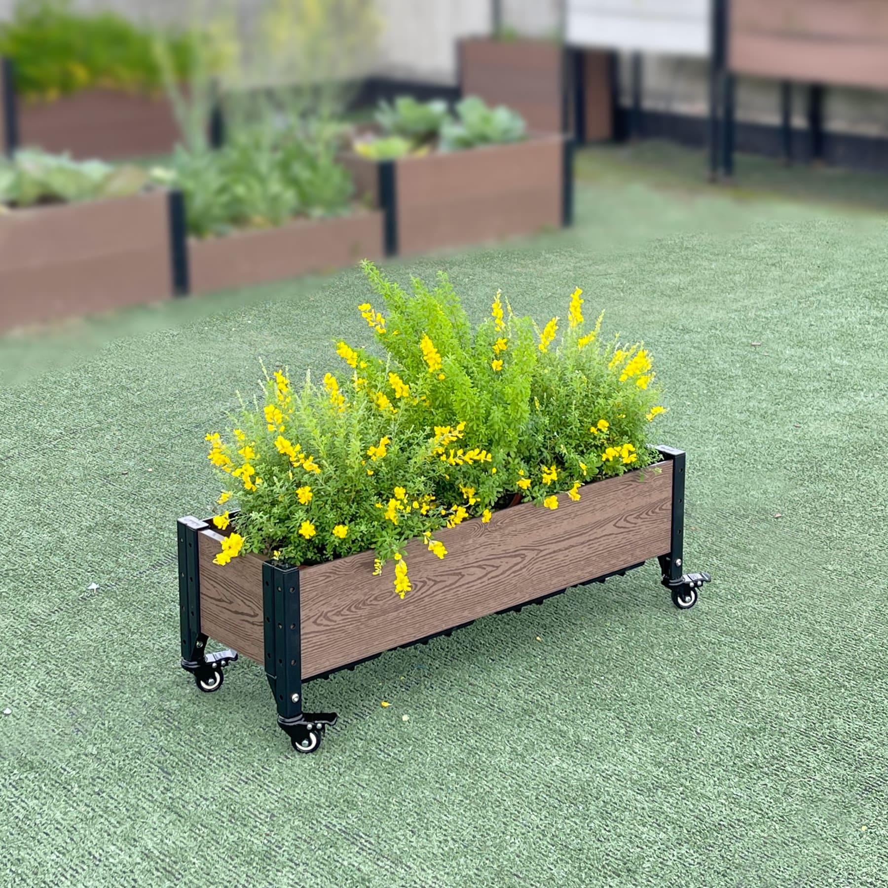 Rolling Planter Box