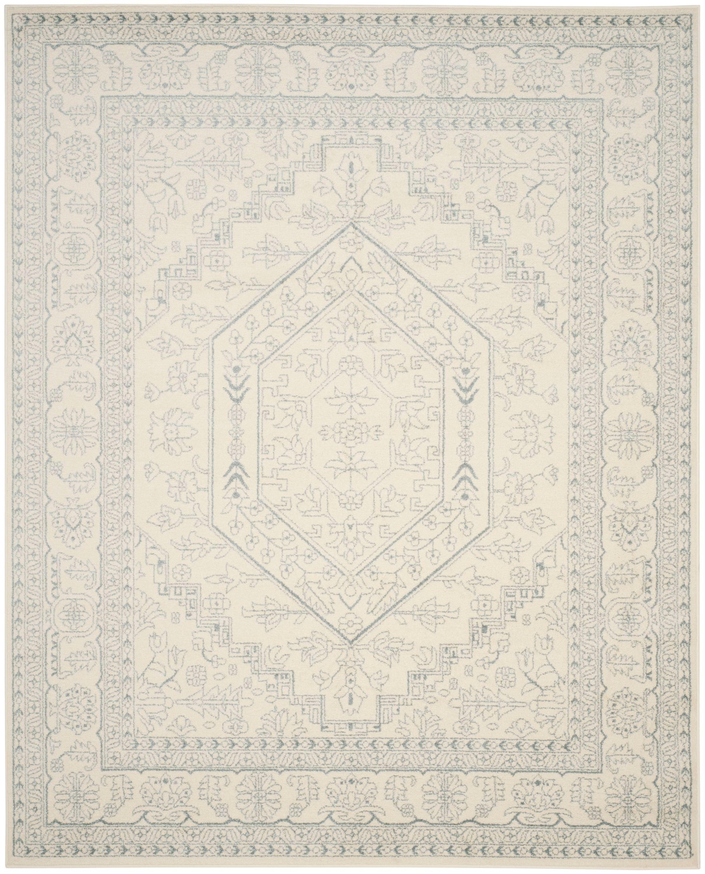 SAFAVIEH Adirondack Xavier Oriental Area Rug, Ivory/Slate, 9' x 12'